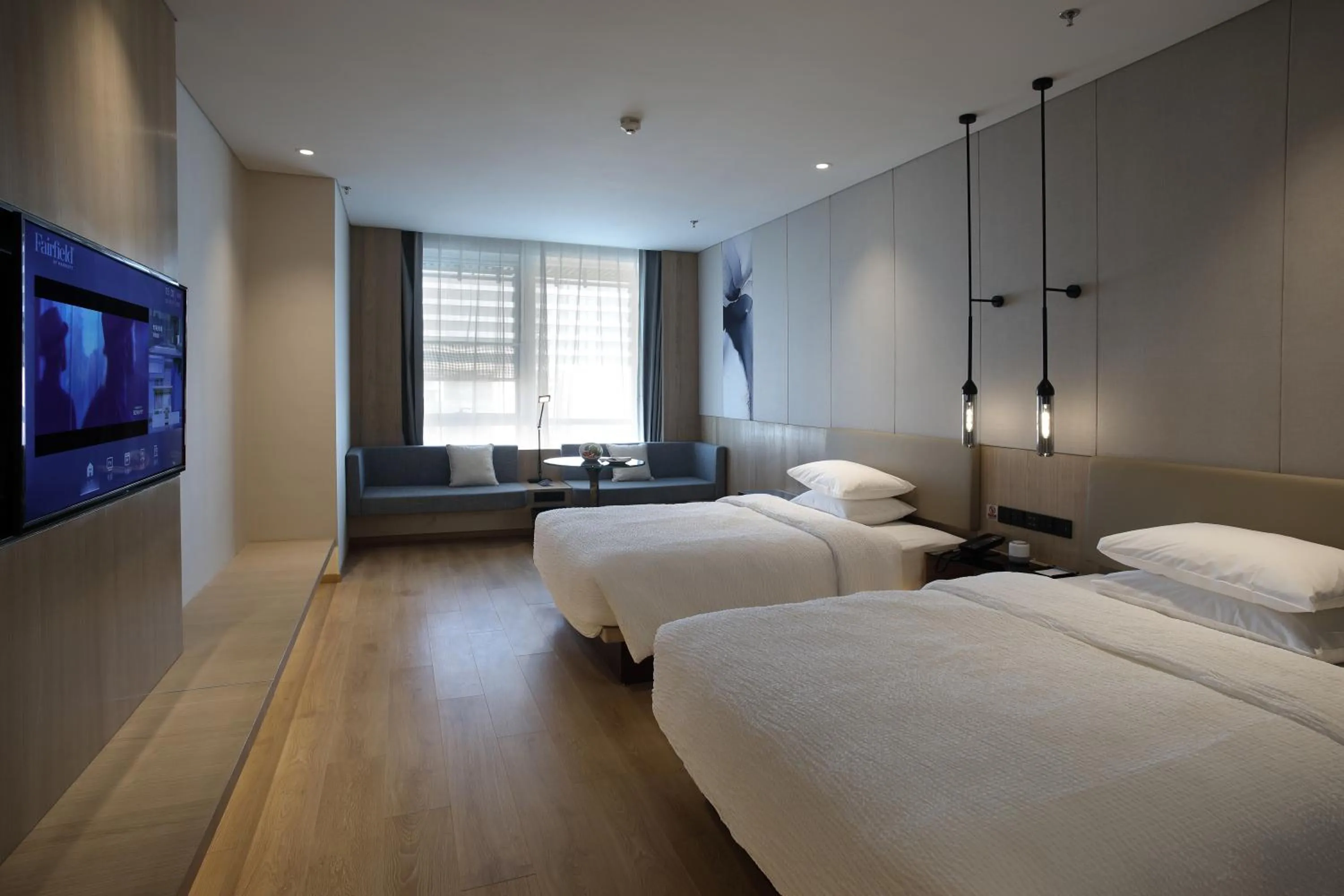 Property building, Bed in Fairfield by Marriott Beijing Haidian
