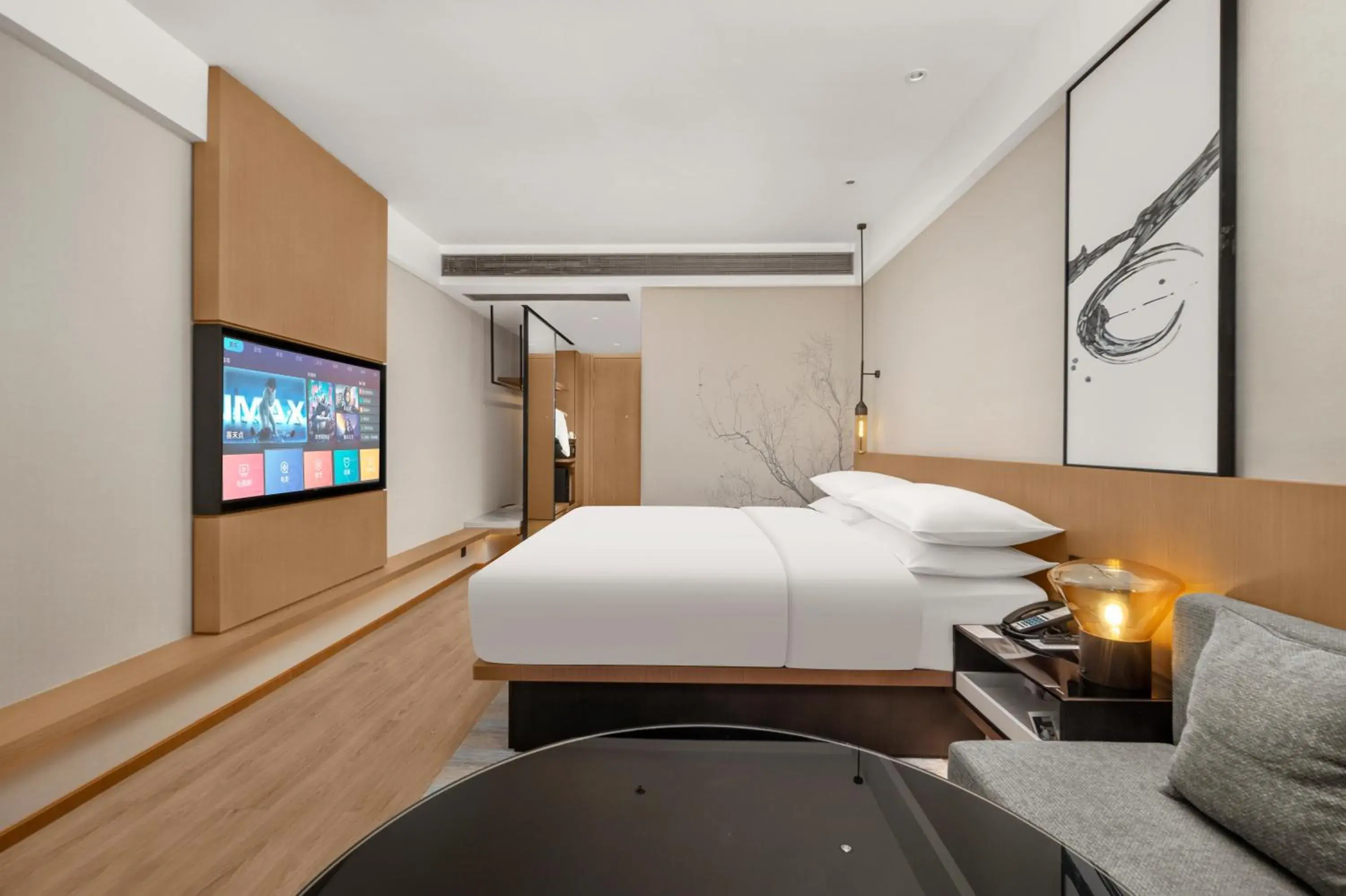 Standard King Room with City View in Fairfield by Marriott Changsha Yuelu Standard King Room with City View in Fairfield by Marriott Changsha Yuelu