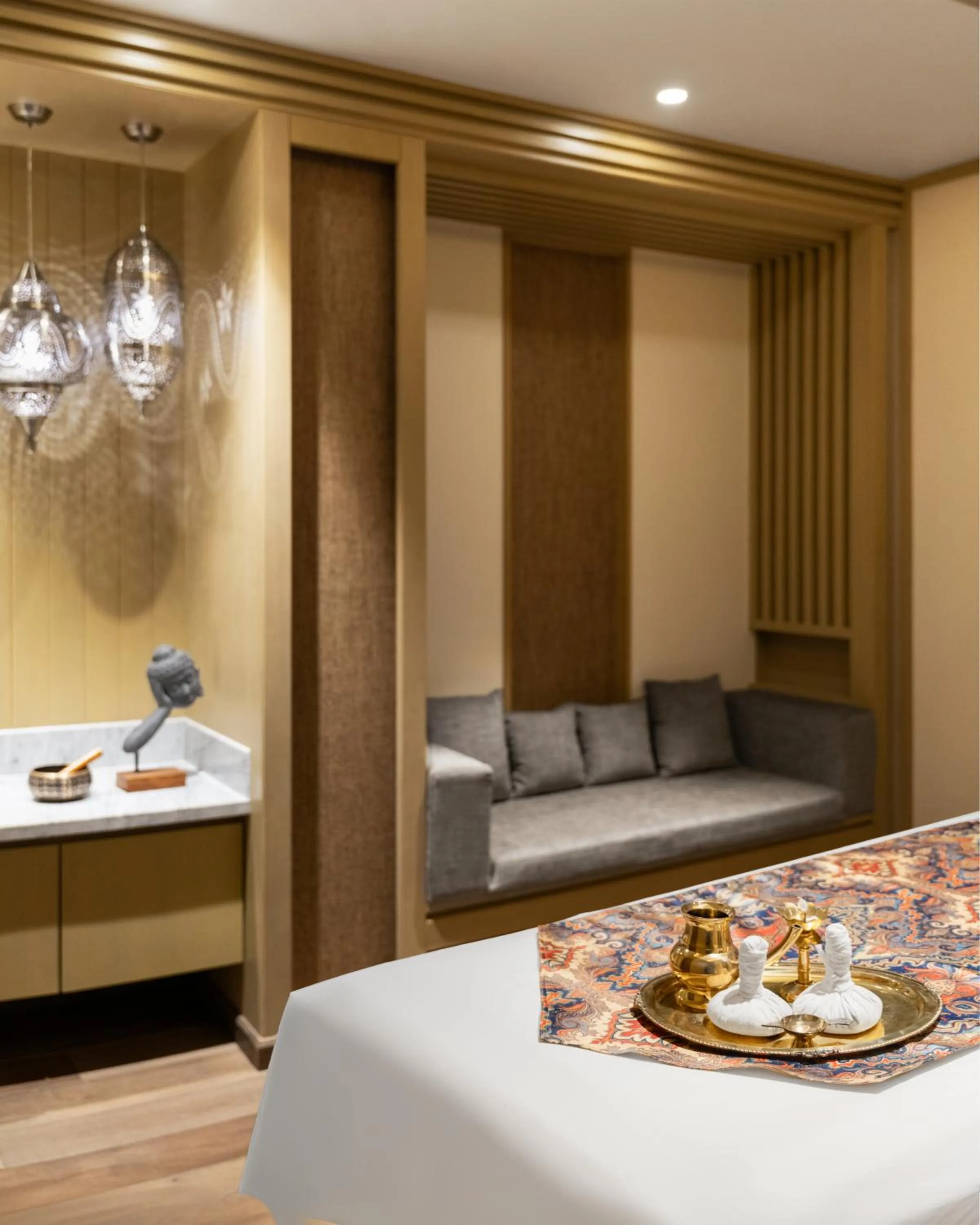 Bed in Coorg Marriott Resort & Spa