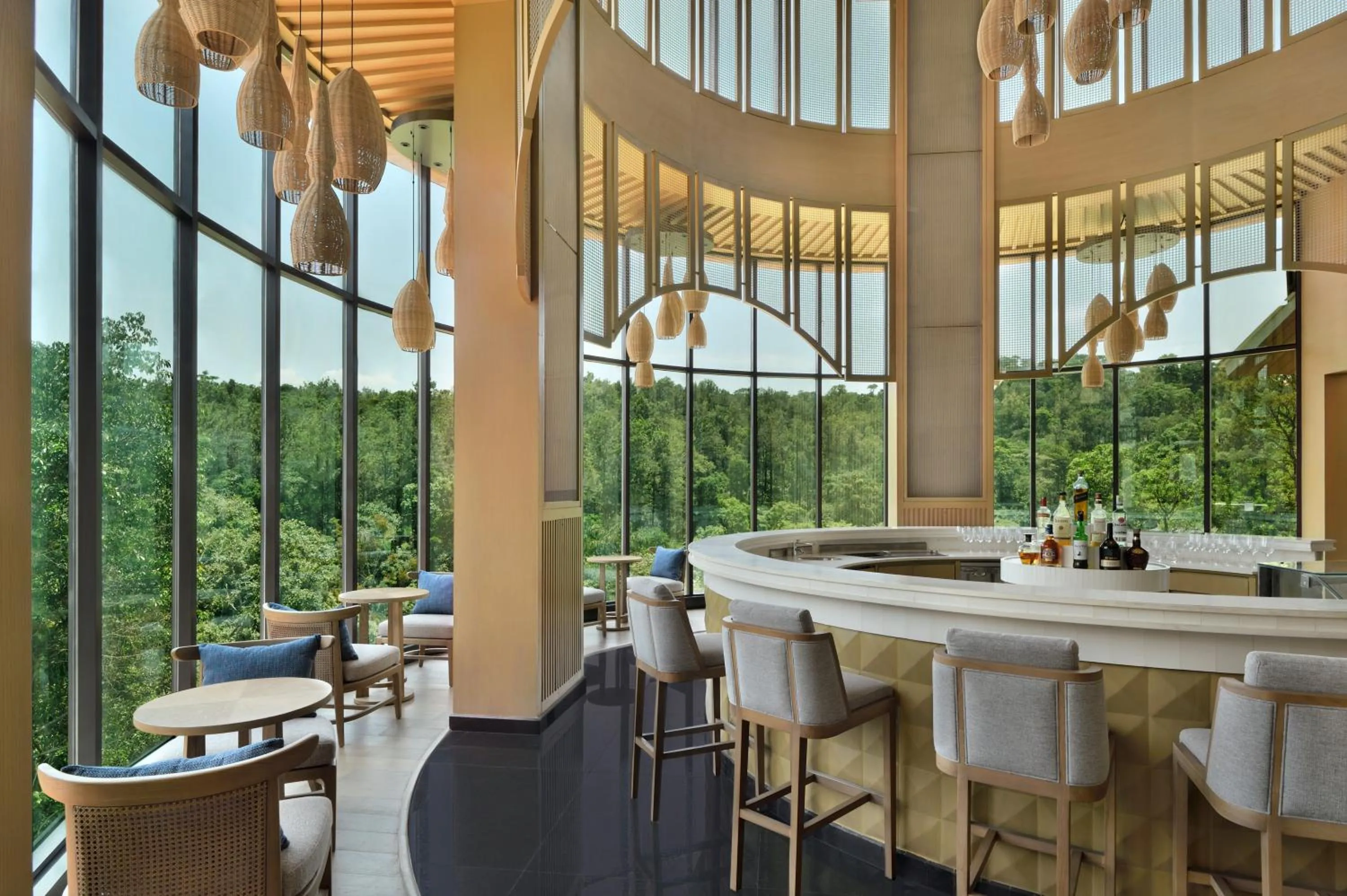 Lounge or bar in Coorg Marriott Resort & Spa