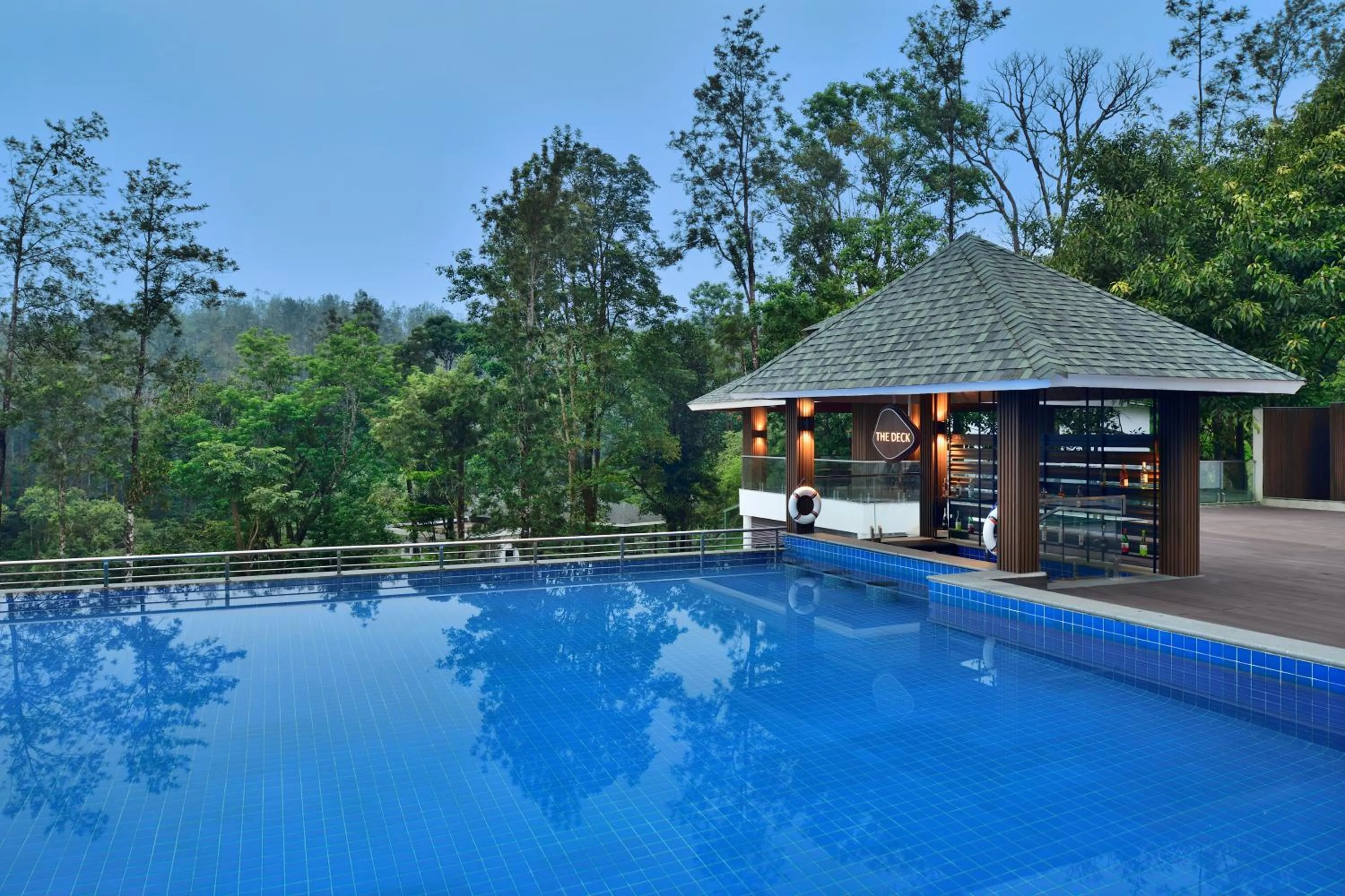 Pool view in Coorg Marriott Resort & Spa