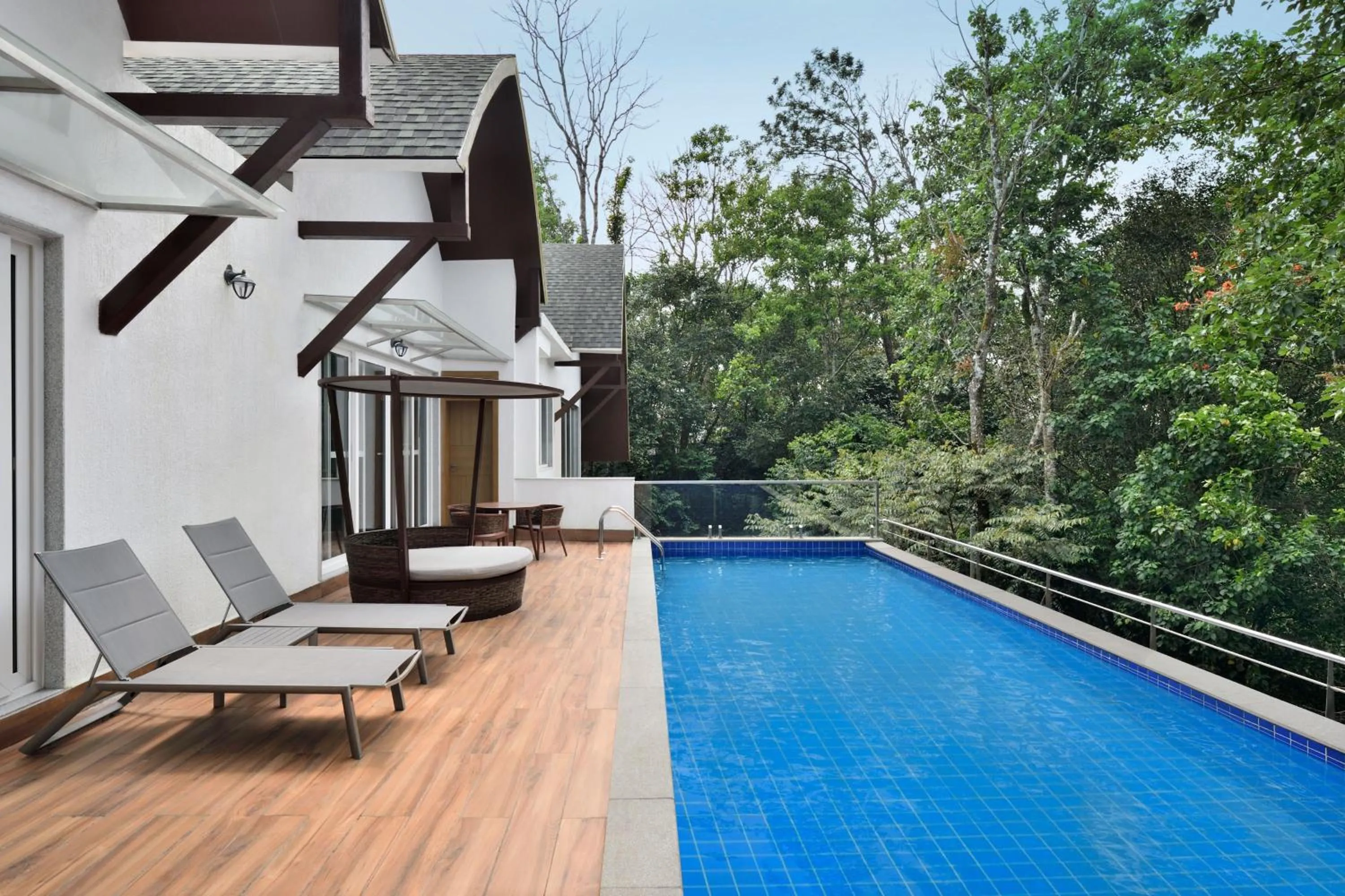Swimming pool in Coorg Marriott Resort & Spa