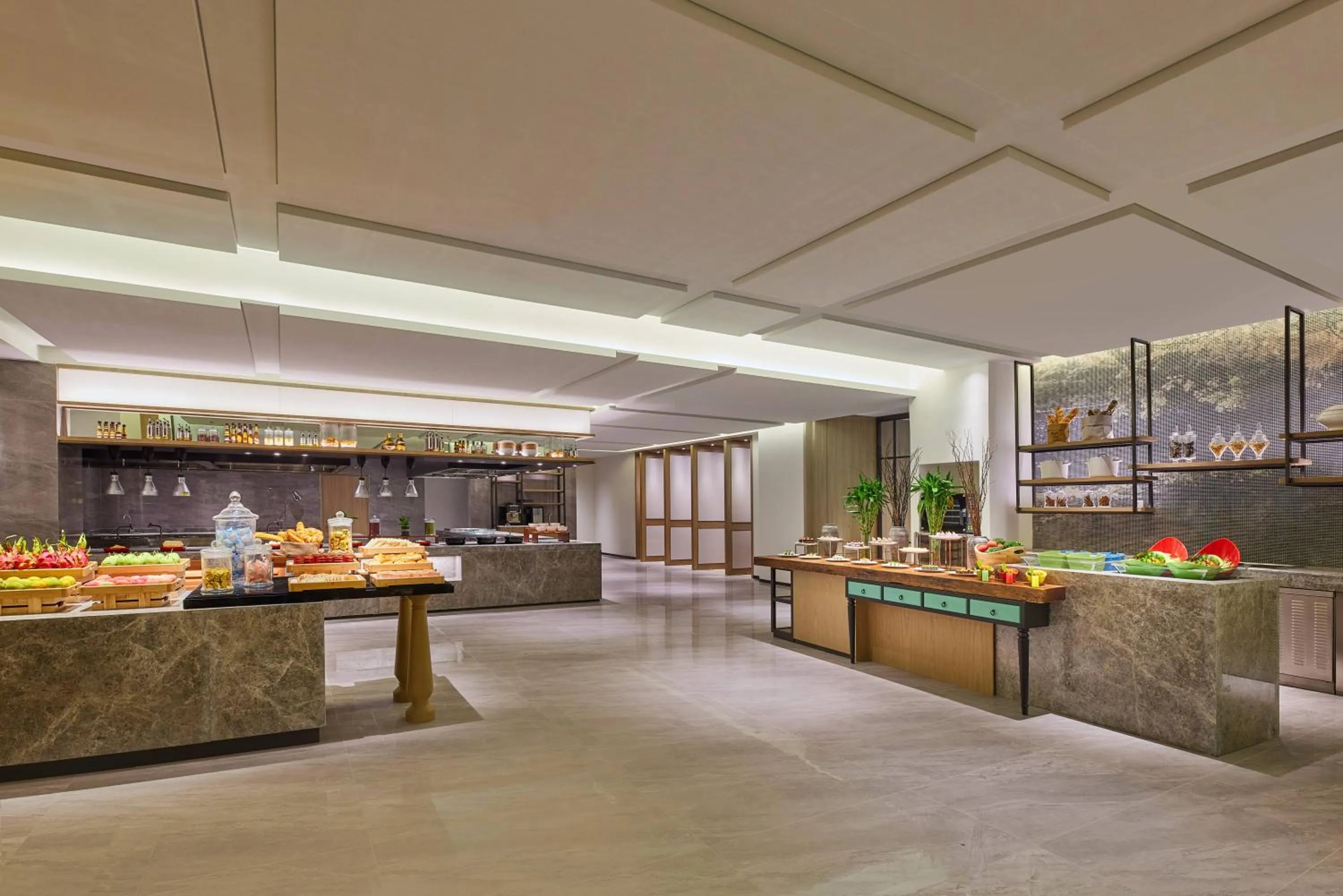 Breakfast in Courtyard by Marriott Jiuzhaigou