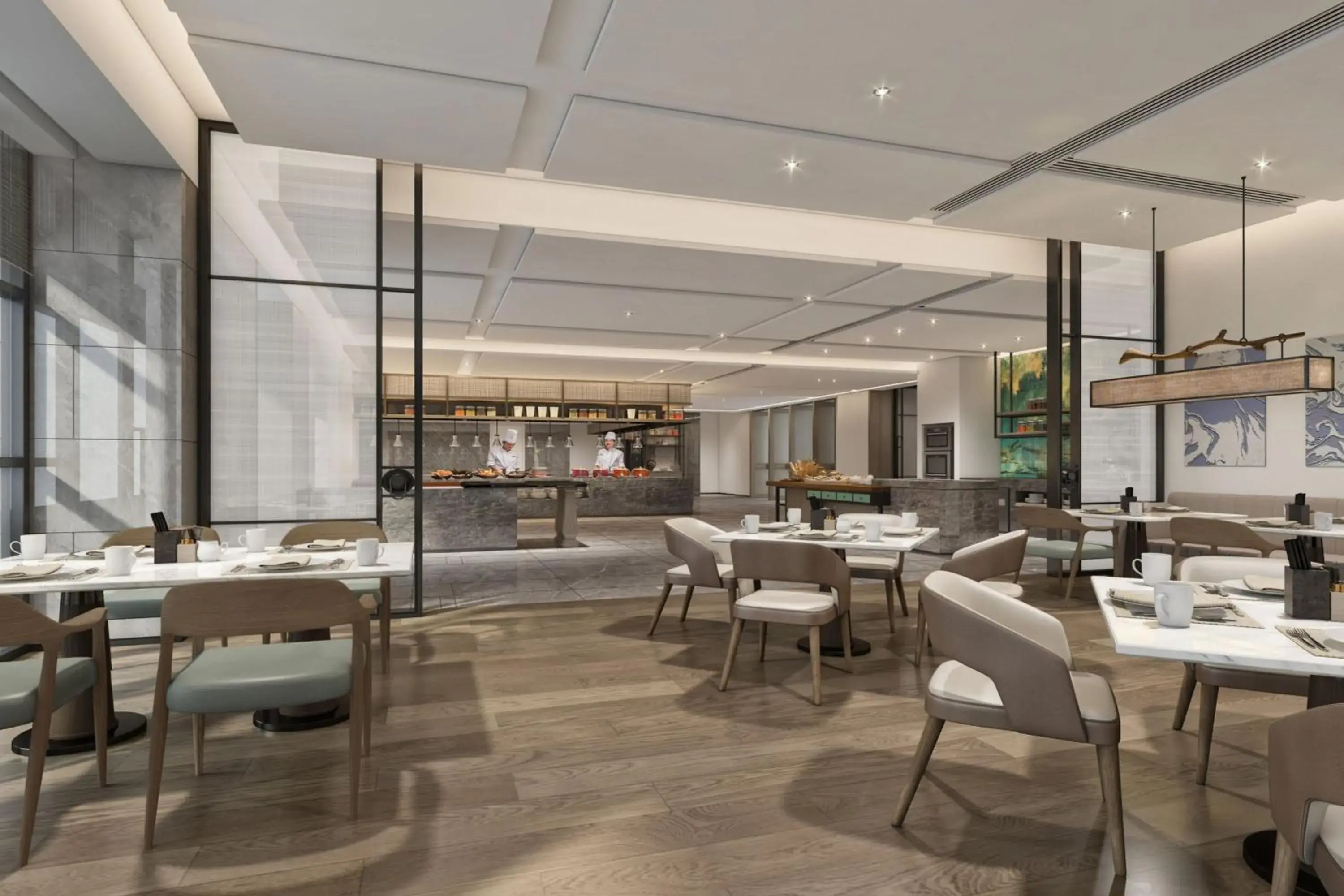 Restaurant/places to eat in Courtyard by Marriott Jiuzhaigou Restaurant/places to eat in Courtyard by Marriott Jiuzhaigou