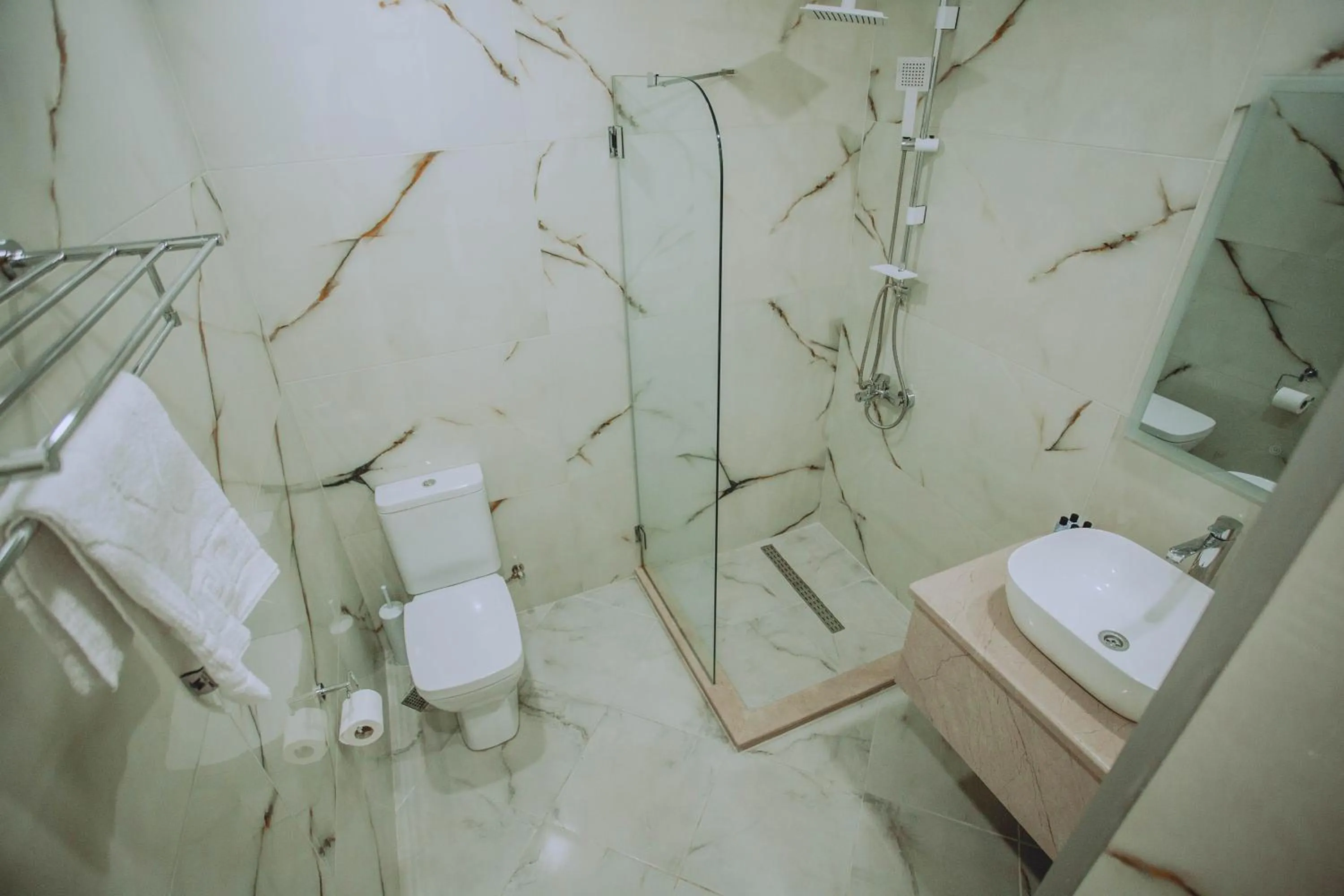 Shower in Royal Medis Hotel