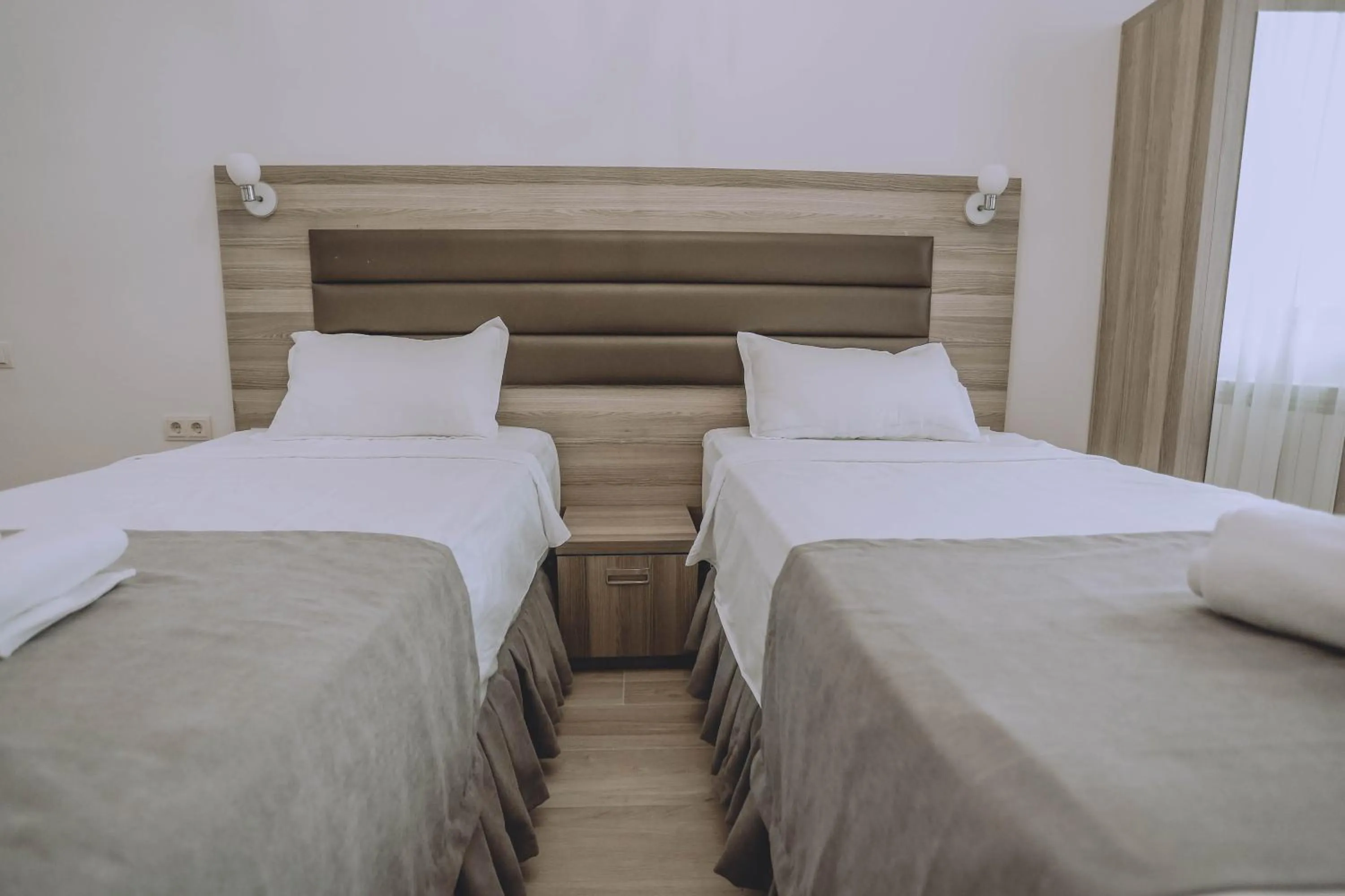 Bed in Royal Medis Hotel