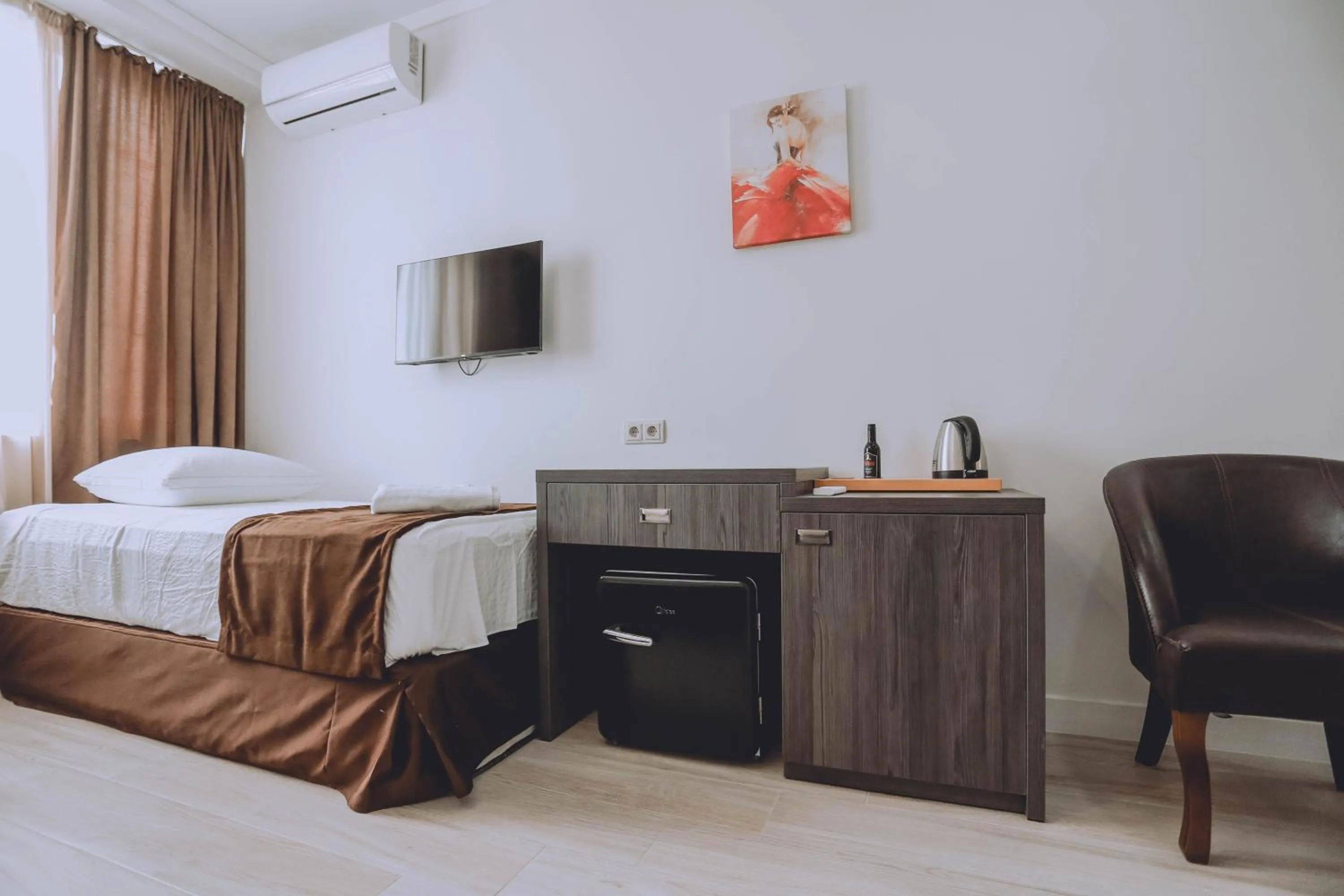 Bed in Royal Medis Hotel