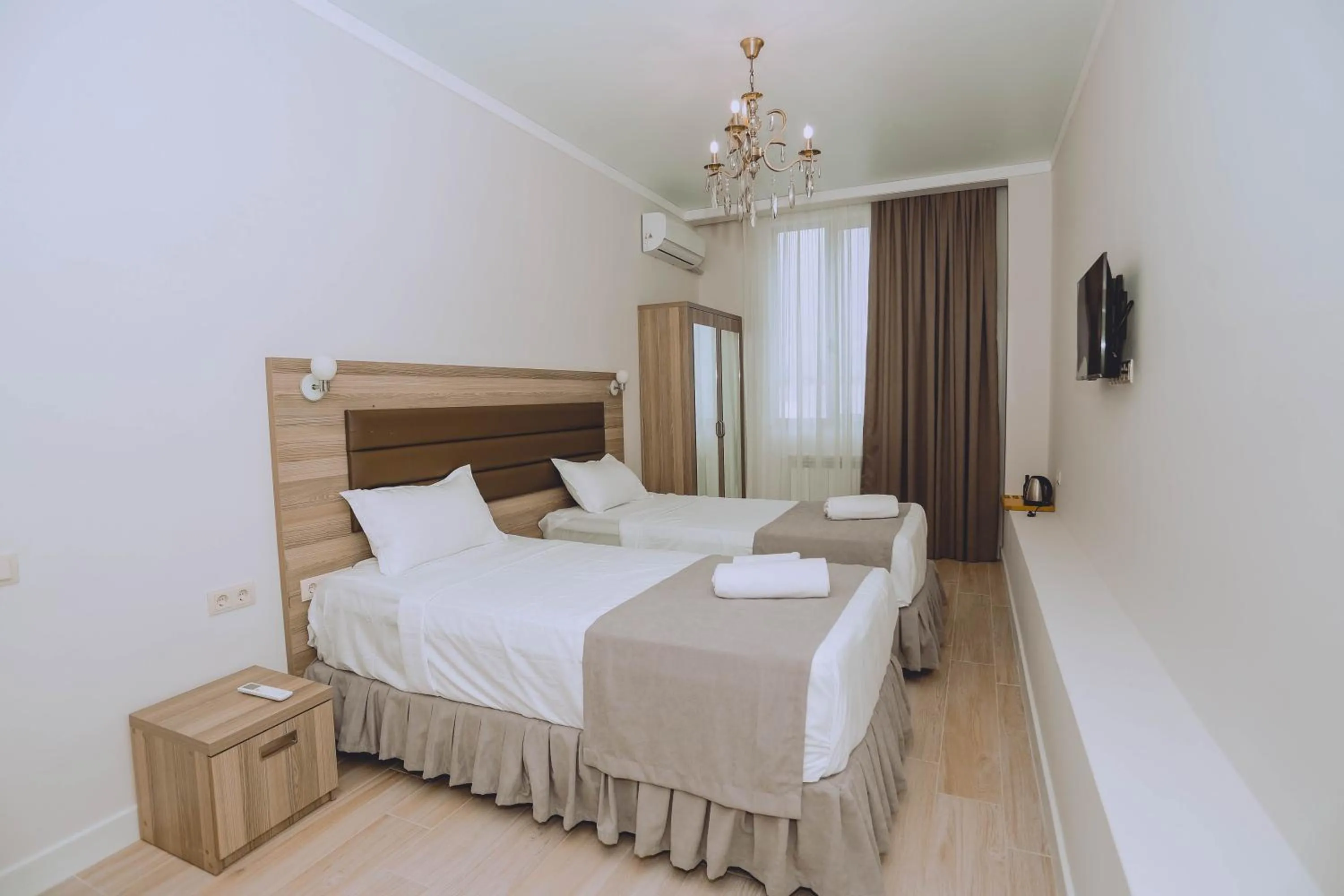 Bed in Royal Medis Hotel