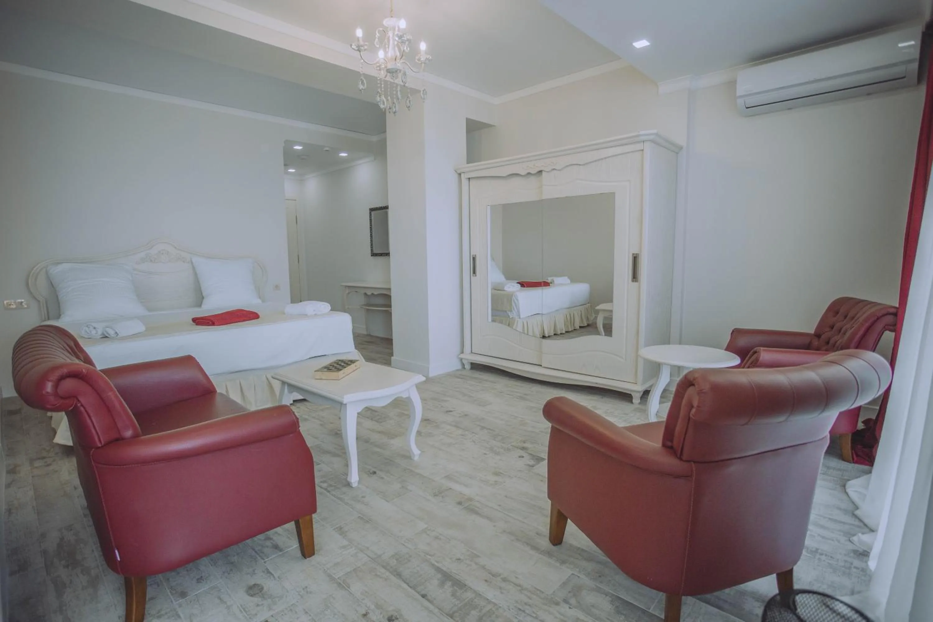 Bed in Royal Medis Hotel