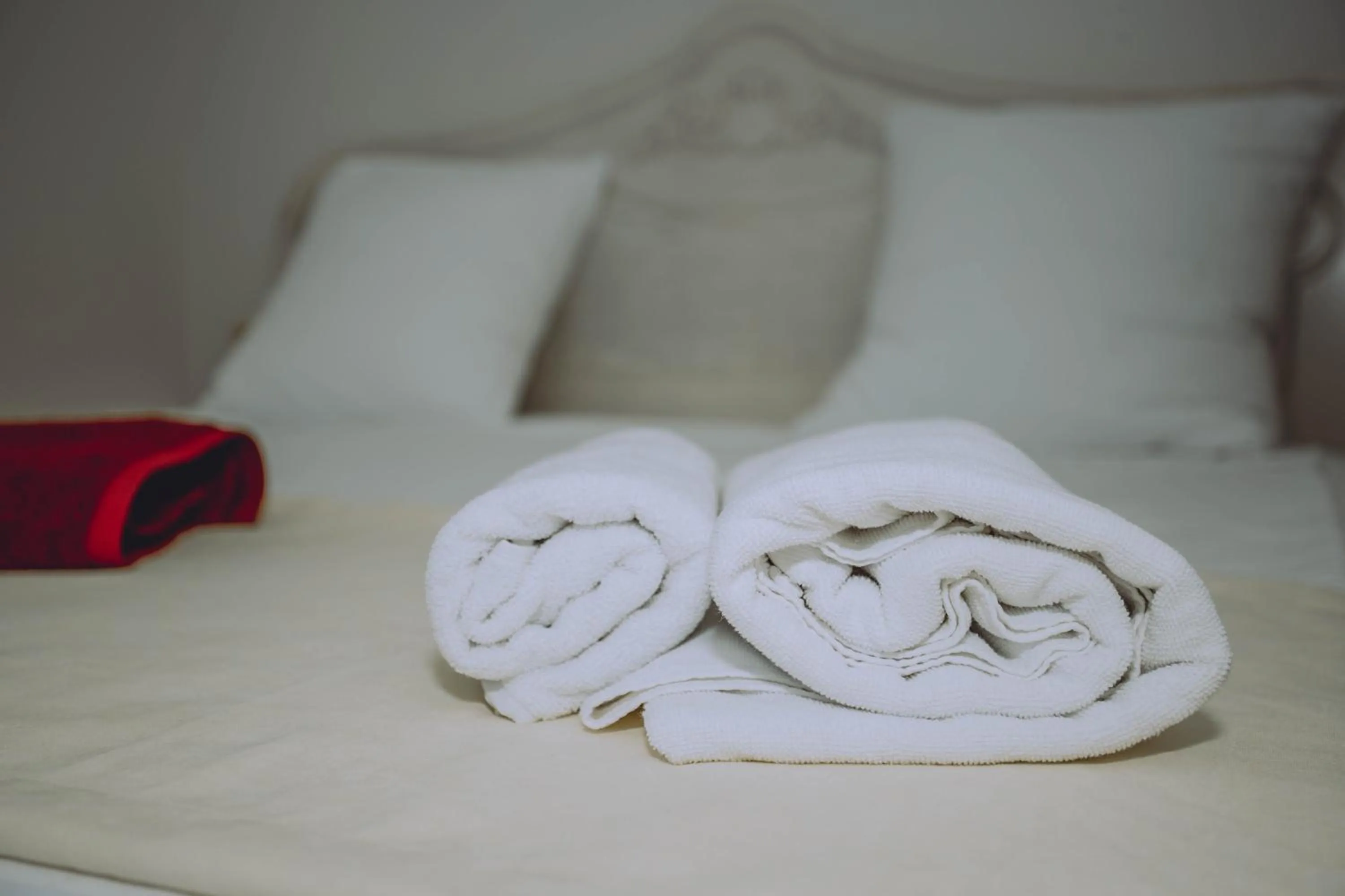 Bed in Royal Medis Hotel