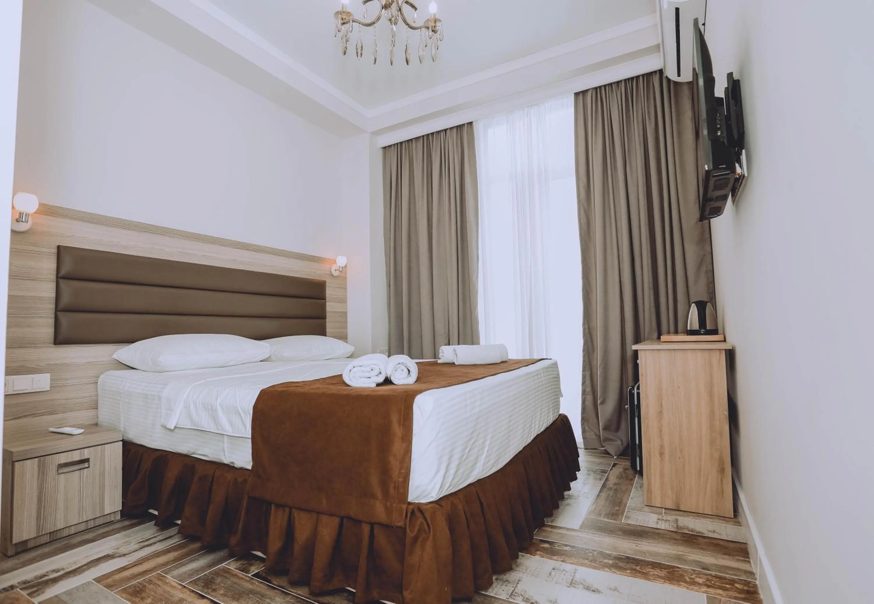 Bed in Royal Medis Hotel