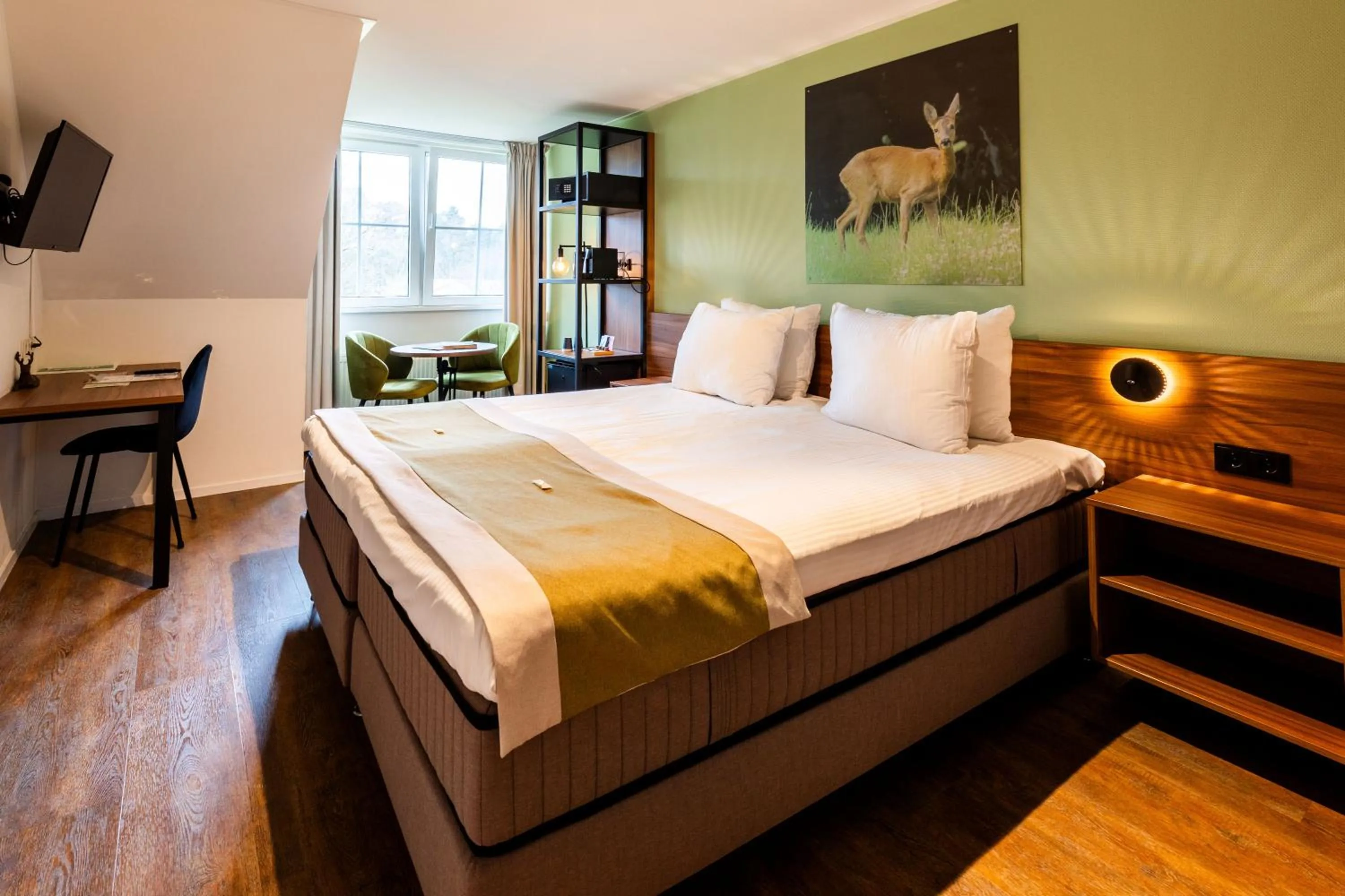 Bed in Landhuis Hotel de Herikerberg