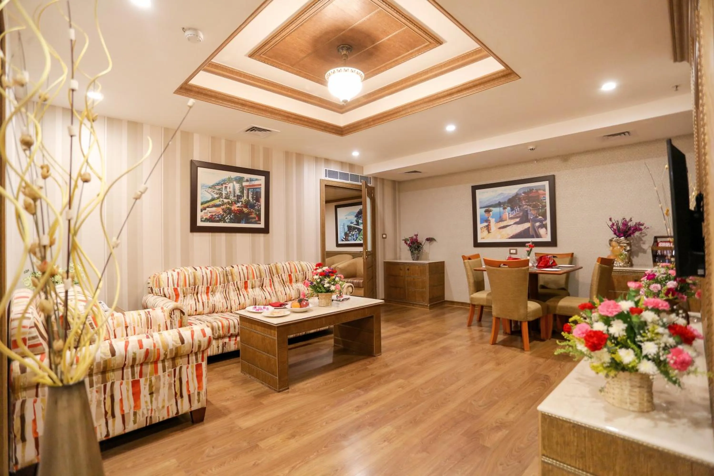 Living room in Sivaraj Inn Salem