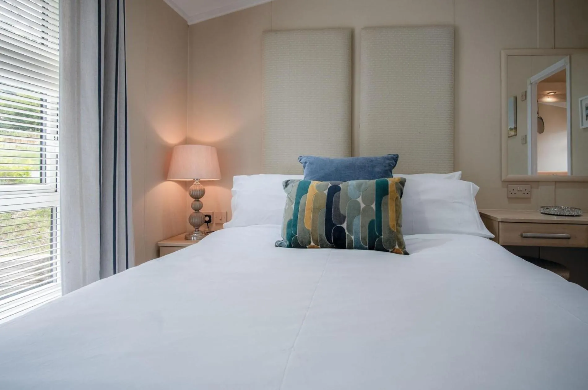 Floor plan in 1 Manor Lodge - 3 Bedroom Lodge - Pendine