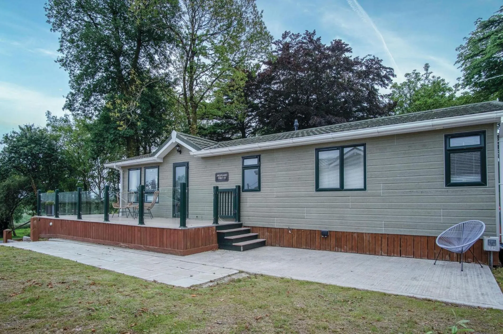 Floor plan in 1 Manor Lodge - 3 Bedroom Lodge - Pendine