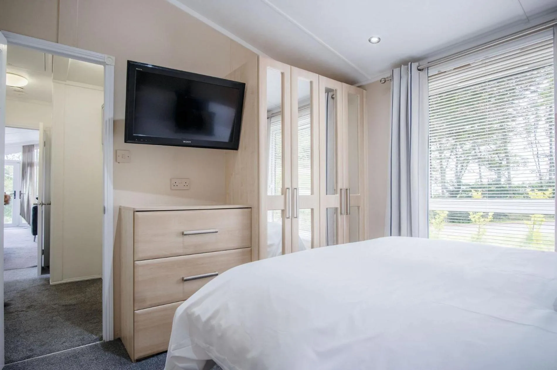 Floor plan in 1 Manor Lodge - 3 Bedroom Lodge - Pendine