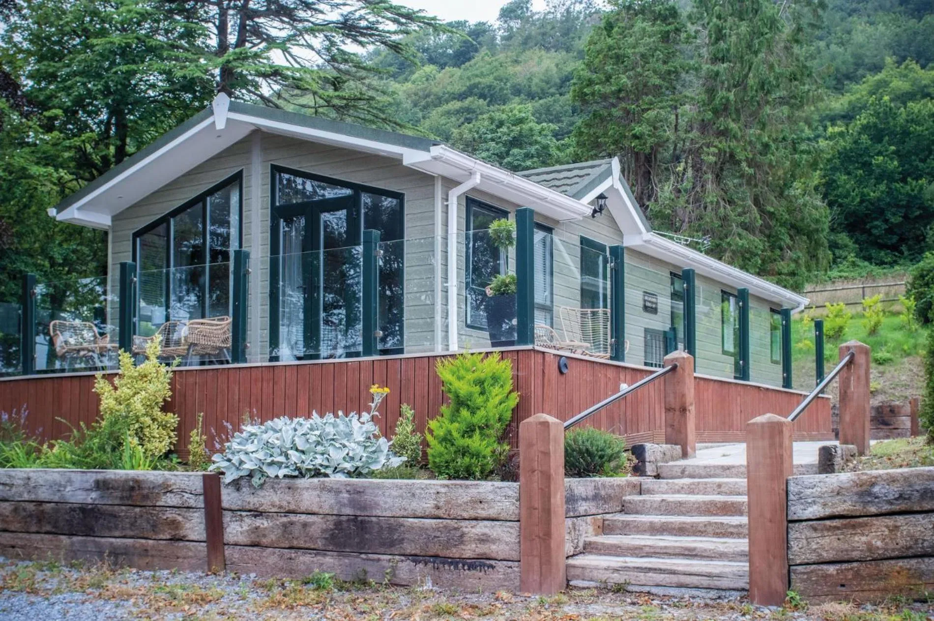 Floor plan in 1 Manor Lodge - 3 Bedroom Lodge - Pendine