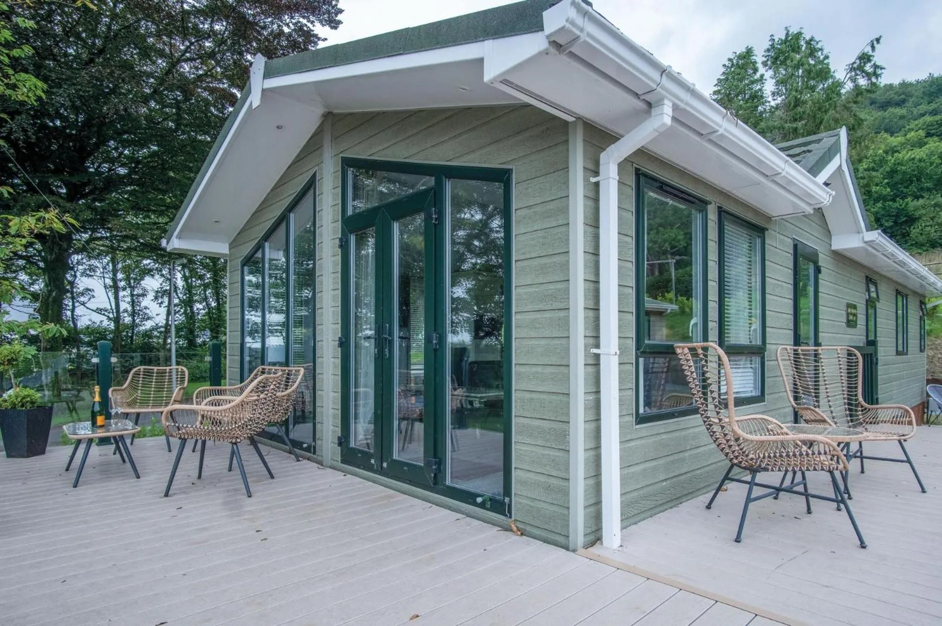 Floor plan in 1 Manor Lodge - 3 Bedroom Lodge - Pendine