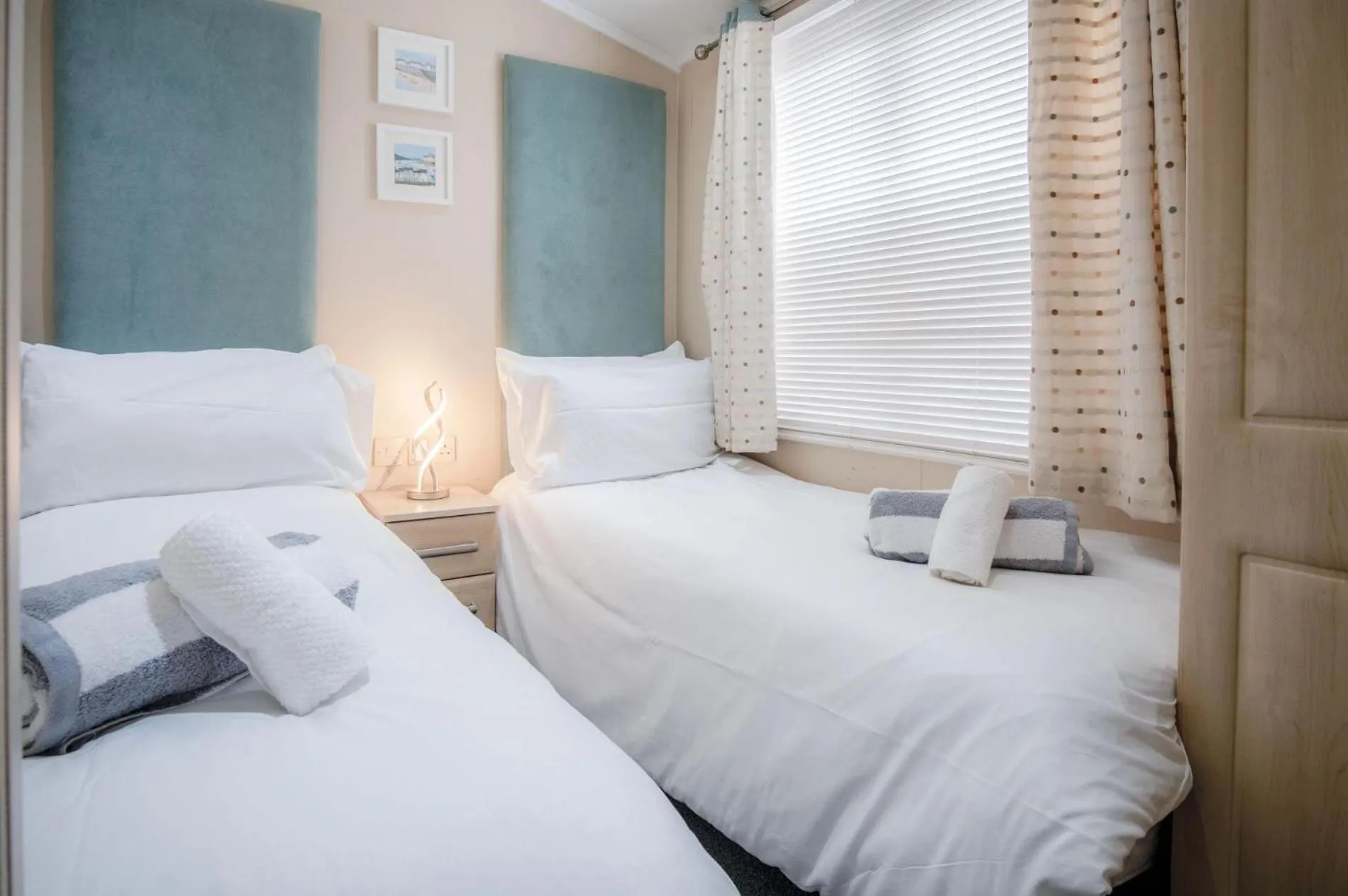 Floor plan in 1 Manor Lodge - 3 Bedroom Lodge - Pendine