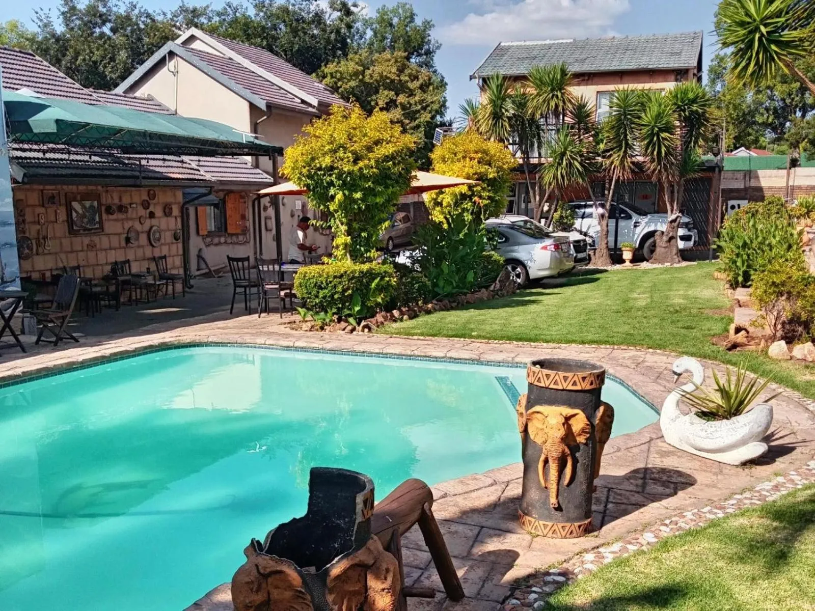 Swimming pool in Petra Lodge