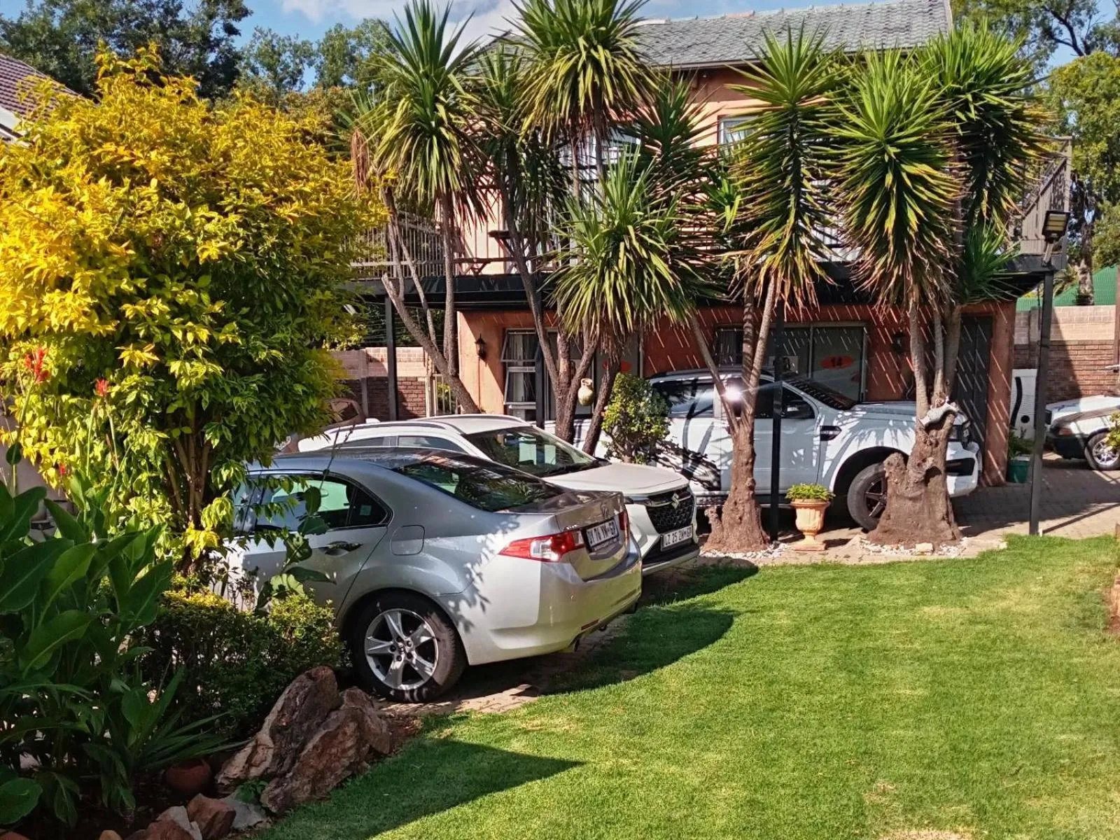 Garden in Petra Lodge