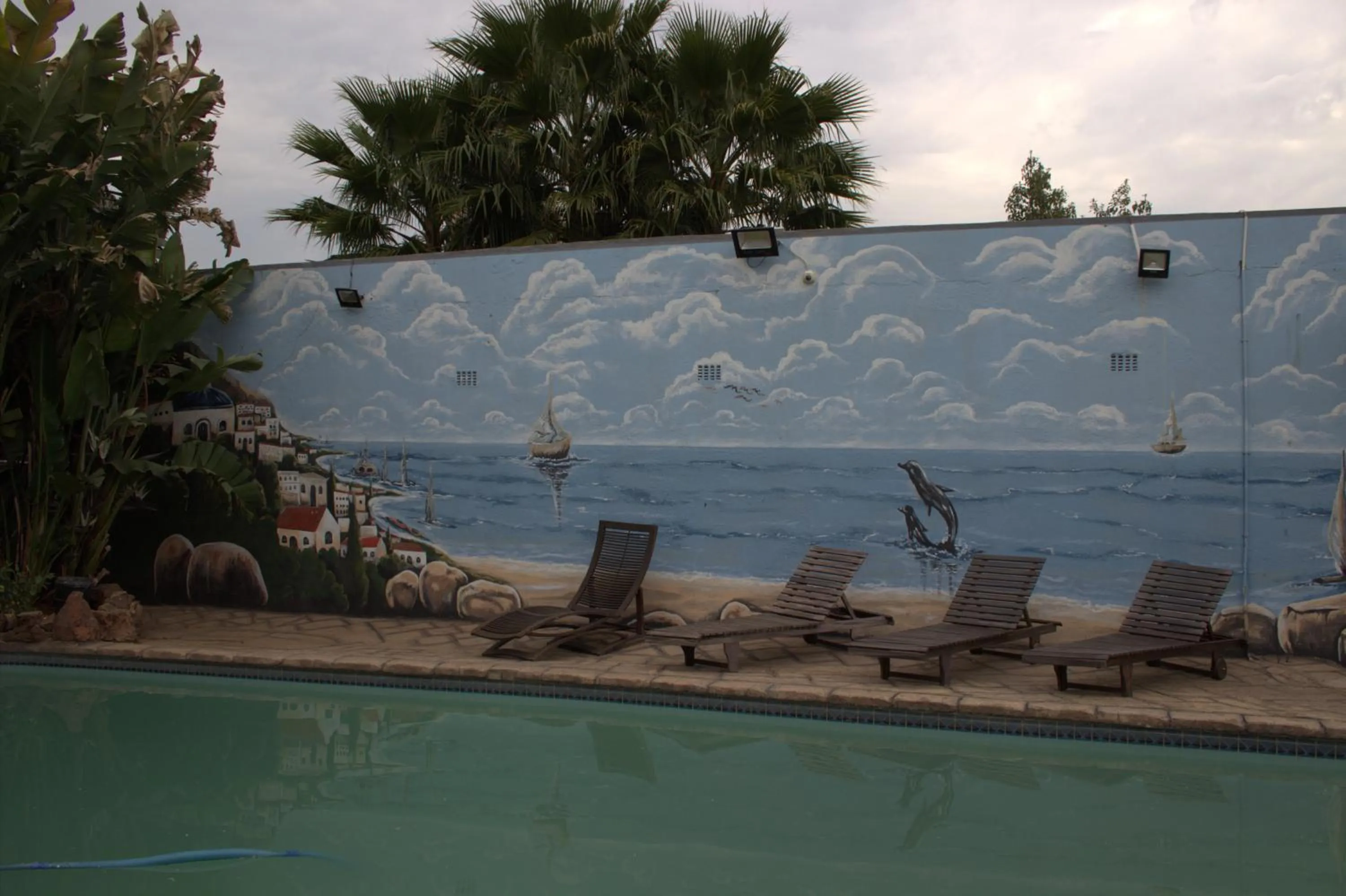 Swimming pool in Petra Lodge