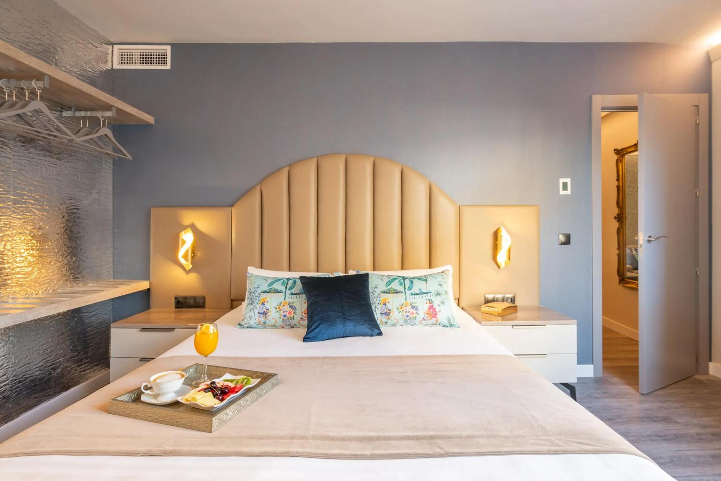 Bed in Palacete de Álamos Apartamentos