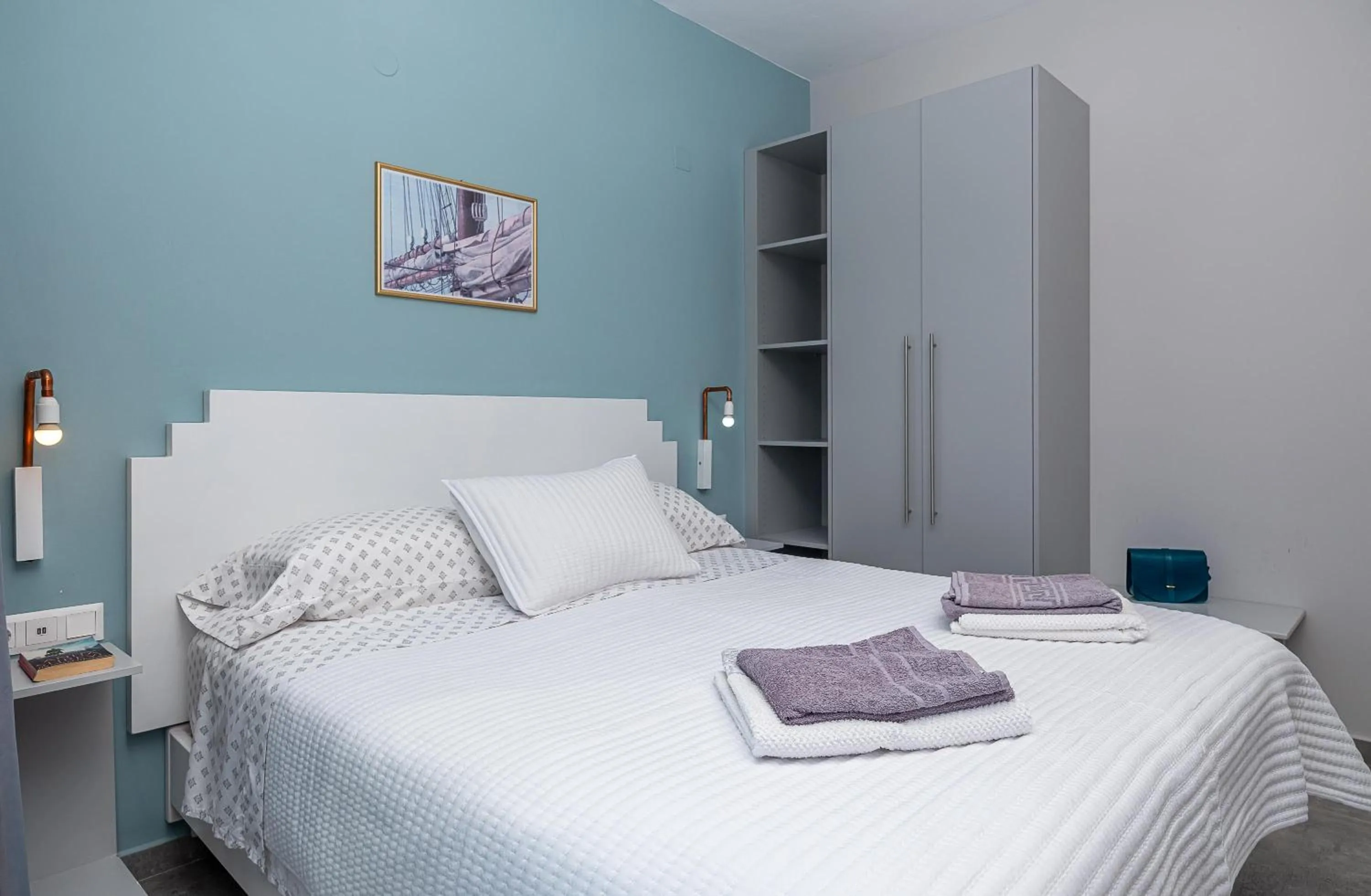 Apartment with Sea View in Evalia Apartments