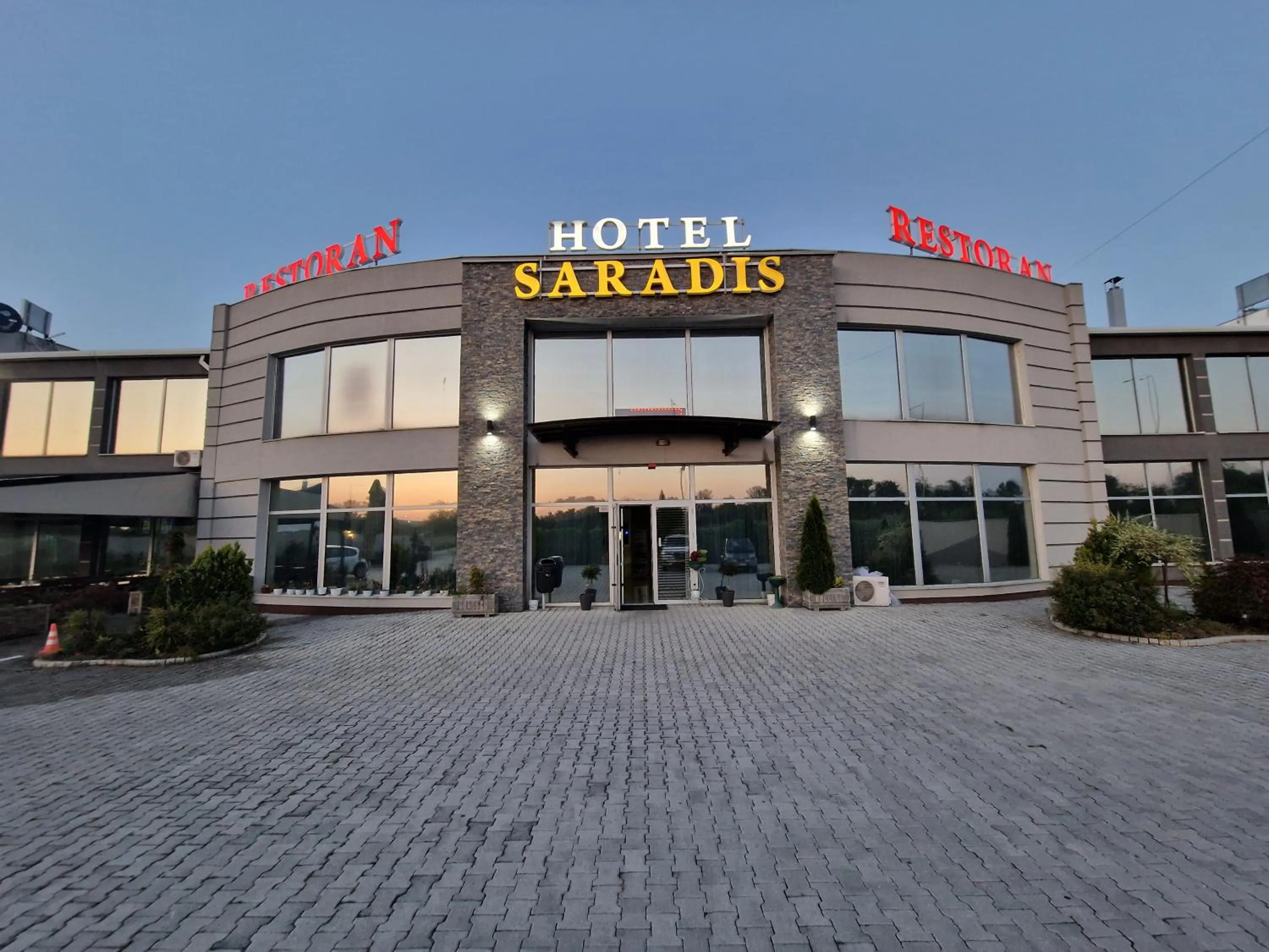Property building in Hotel Saradis