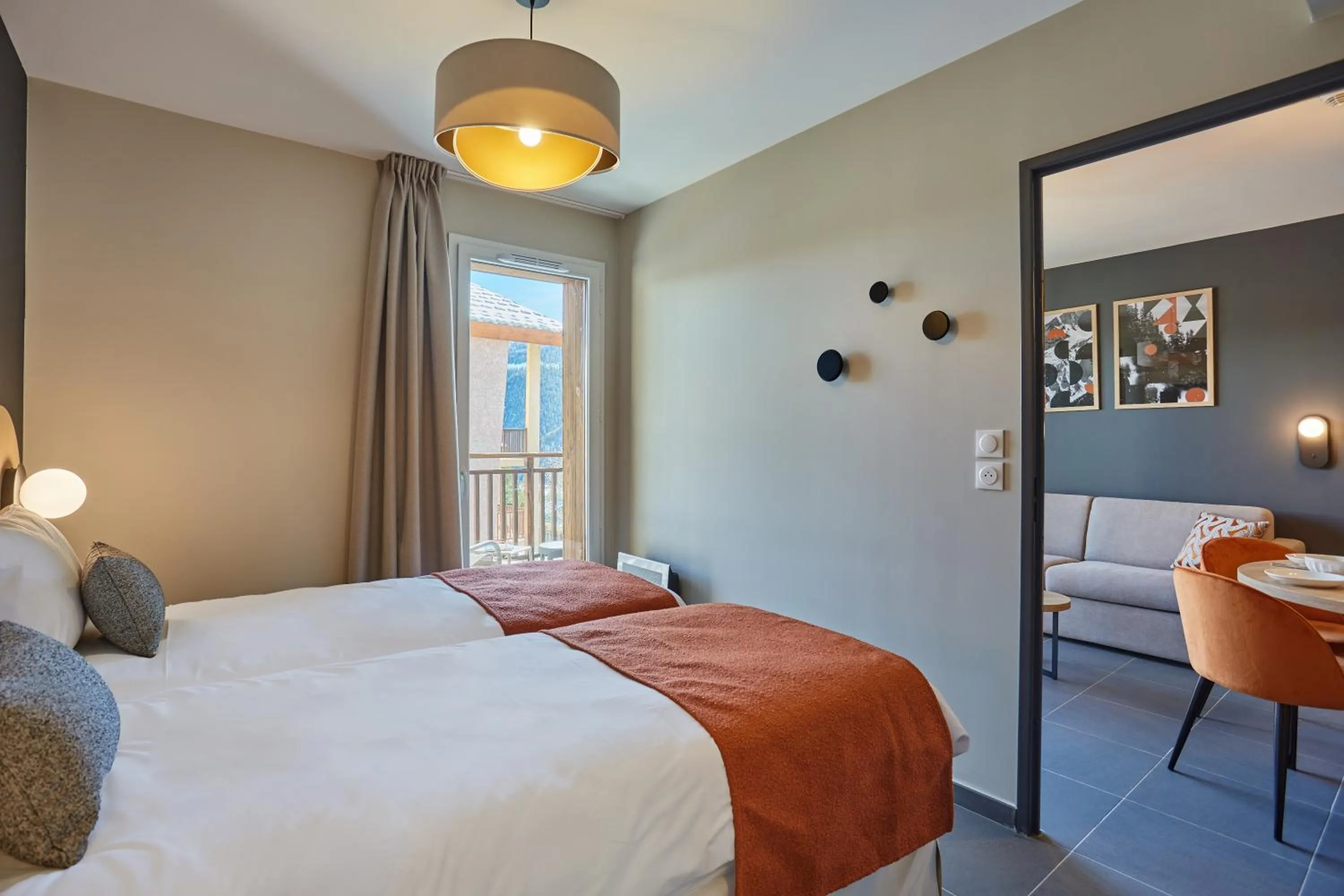 Bed in Résidence Odalys Le Mont d'Auron