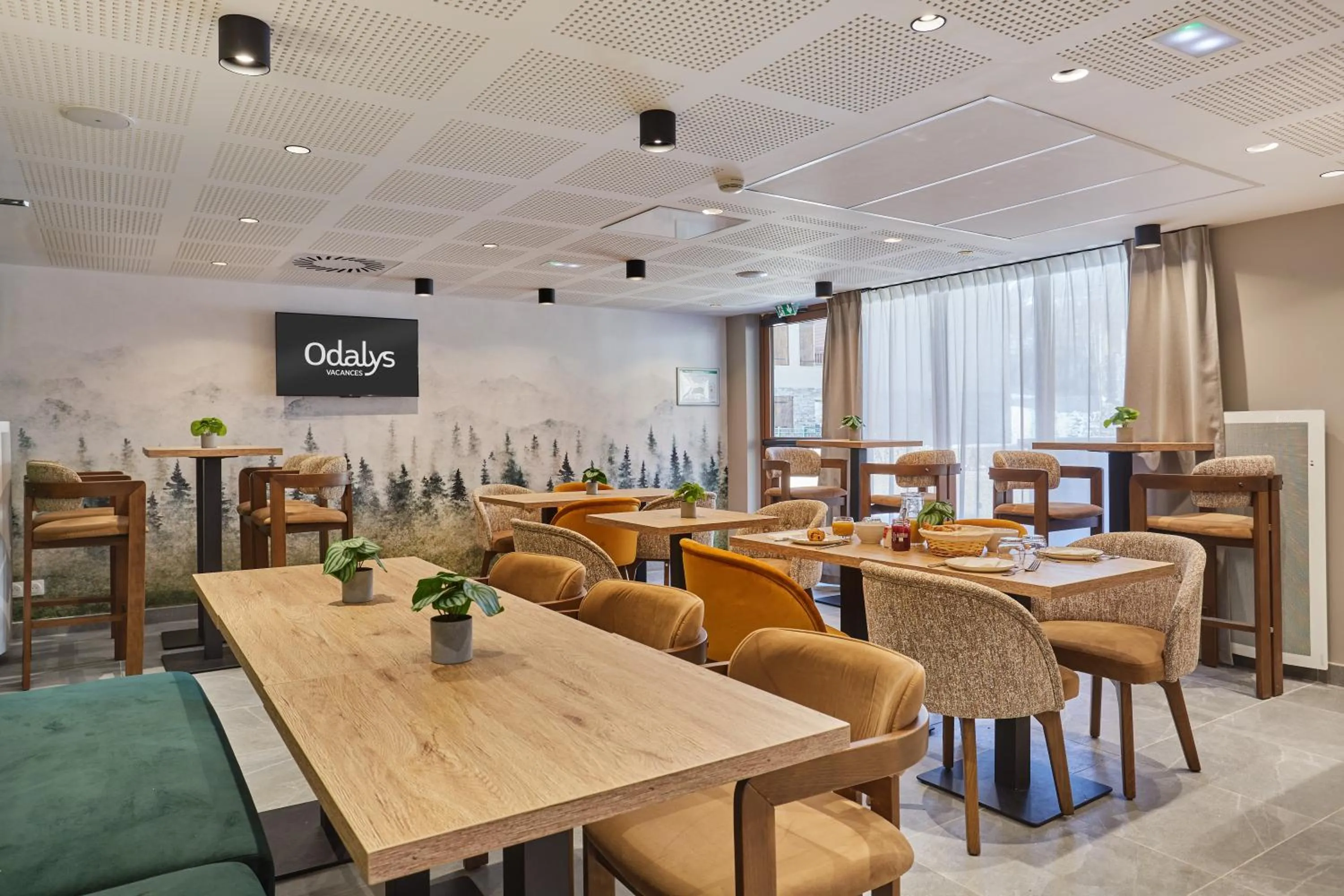 Breakfast in Résidence Odalys Le Mont d'Auron