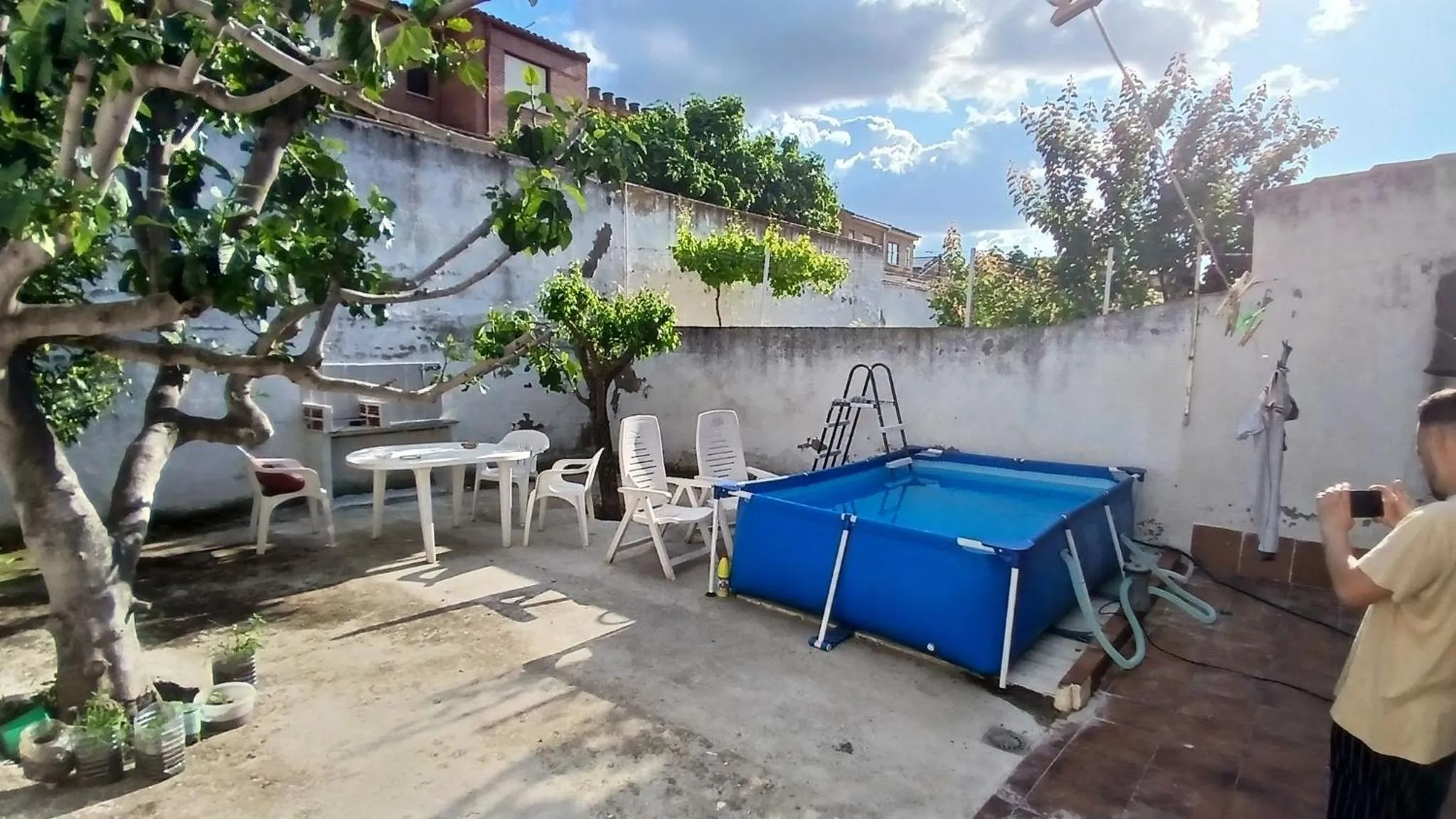 Swimming pool in Private Double Room Toledo