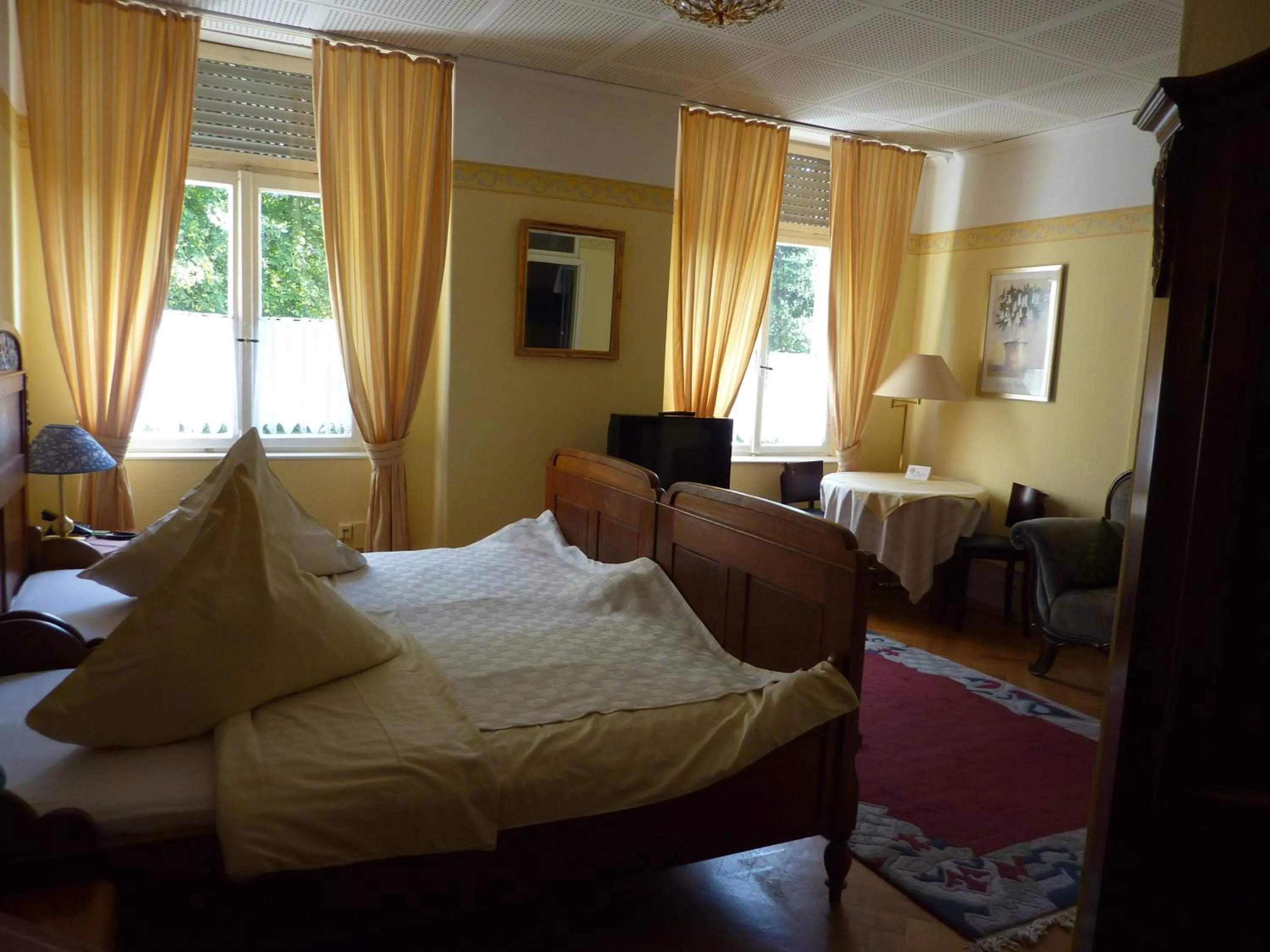 Photo of the whole room, Bed in Hotel Waldfriede