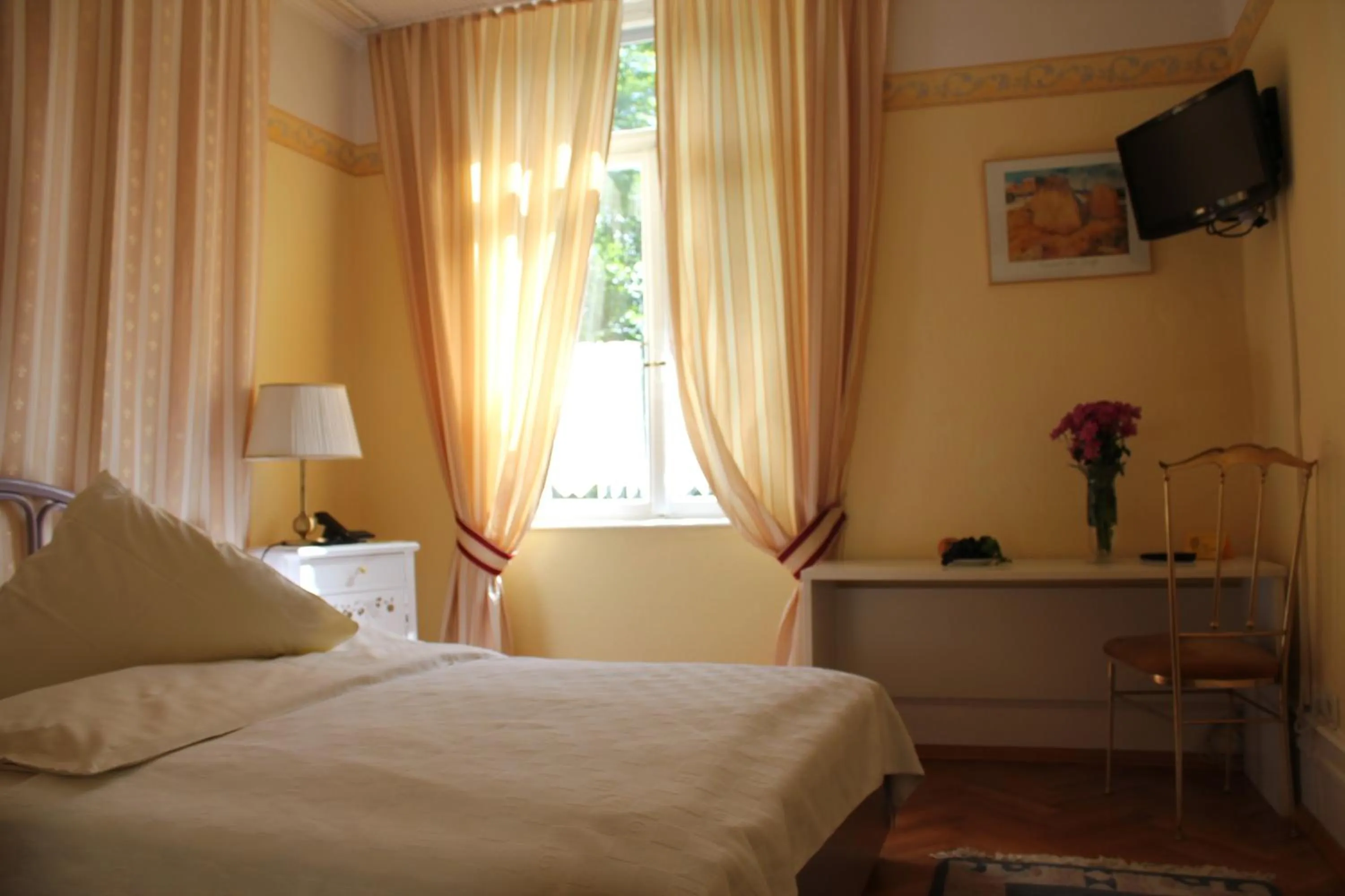 Photo of the whole room, Bed in Hotel Waldfriede