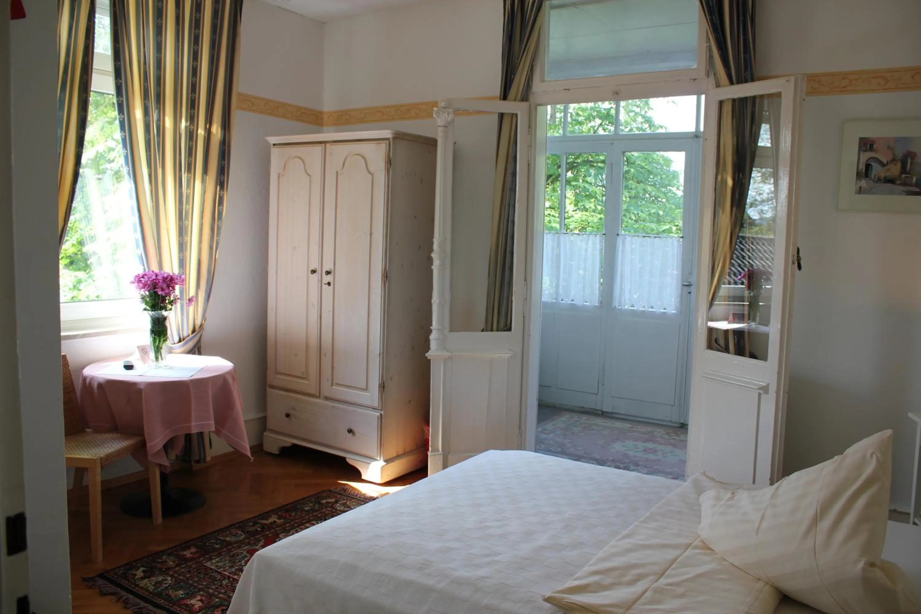 Photo of the whole room, Bed in Hotel Waldfriede