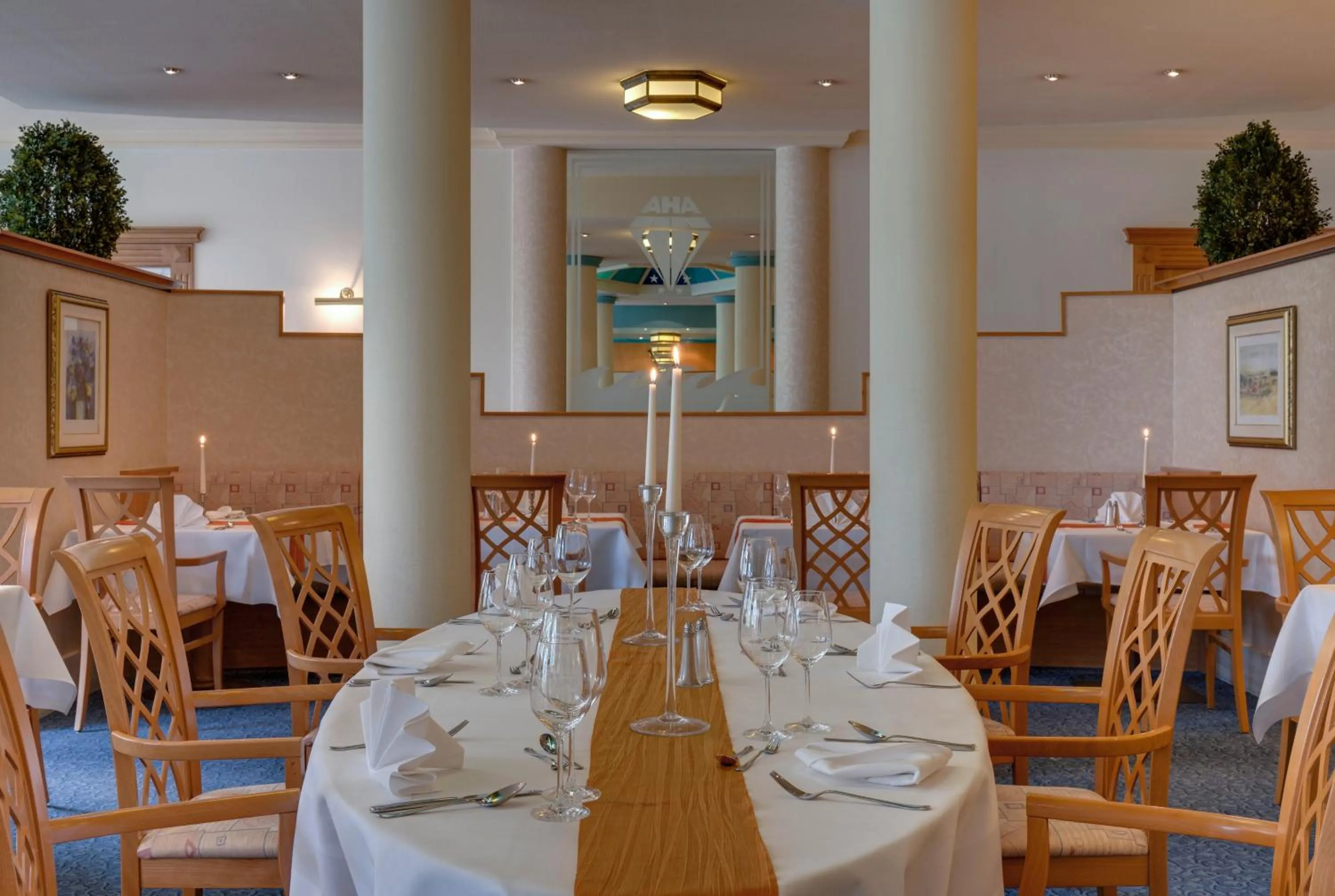 Restaurant/places to eat in Hotel Aquamarin