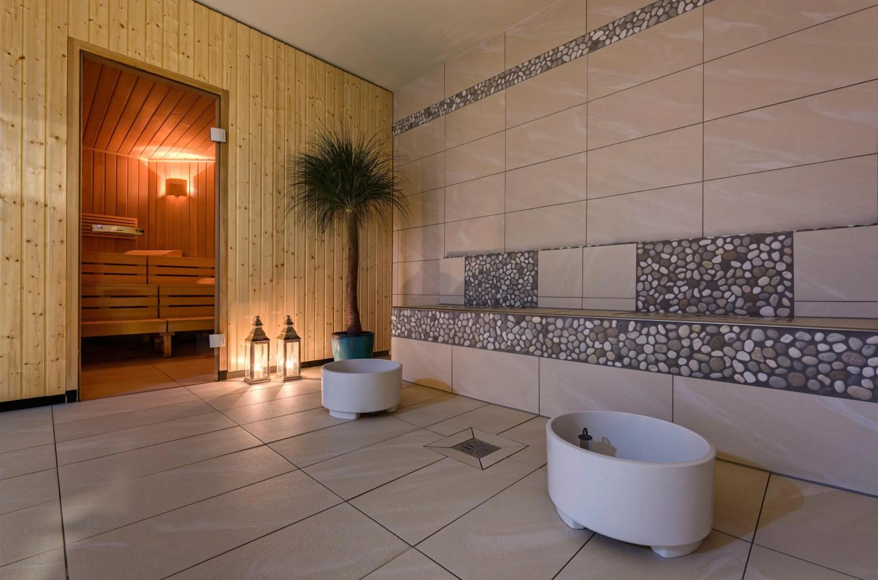 Sauna in Hotel Aquamarin