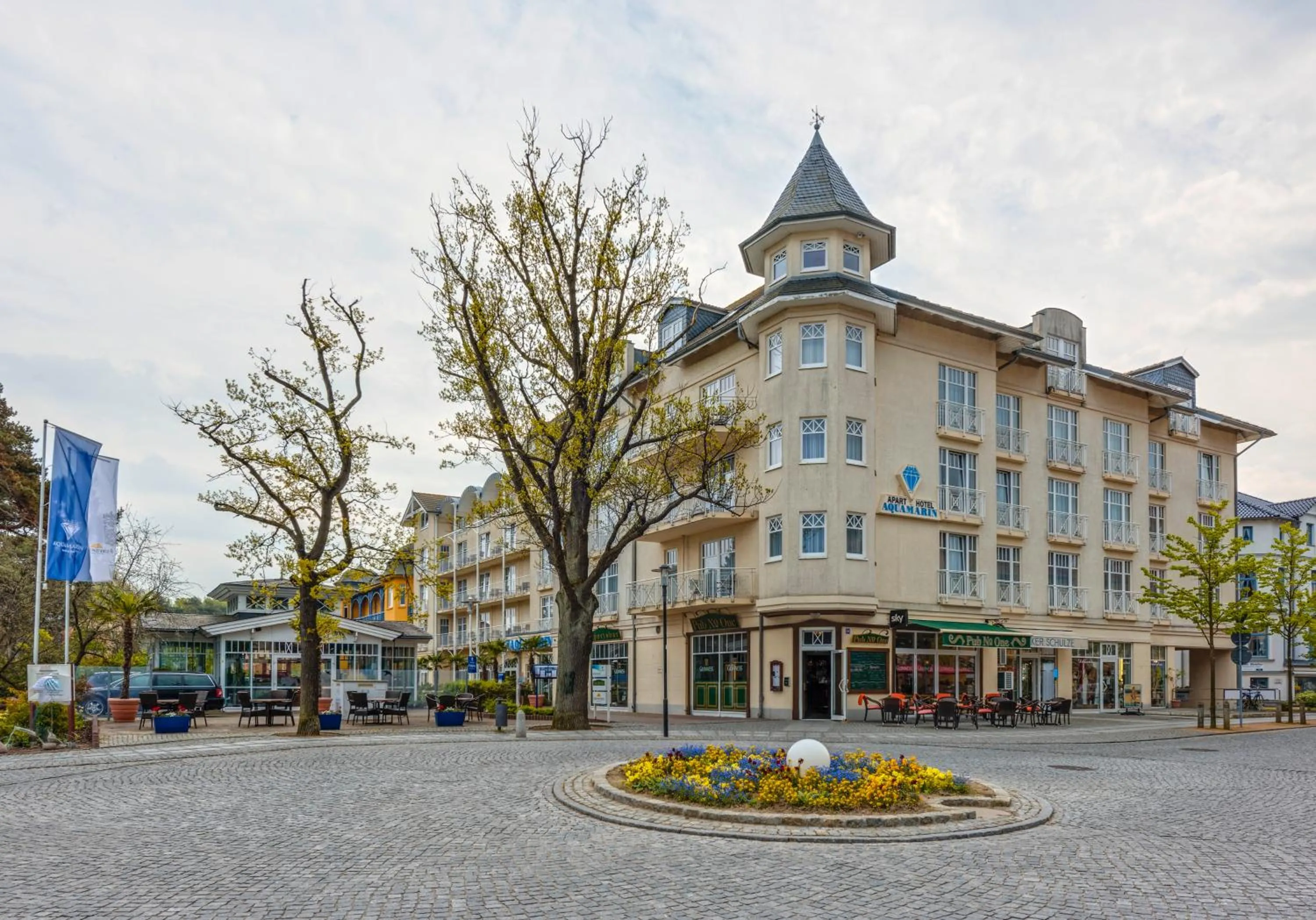 Property building in Hotel Aquamarin