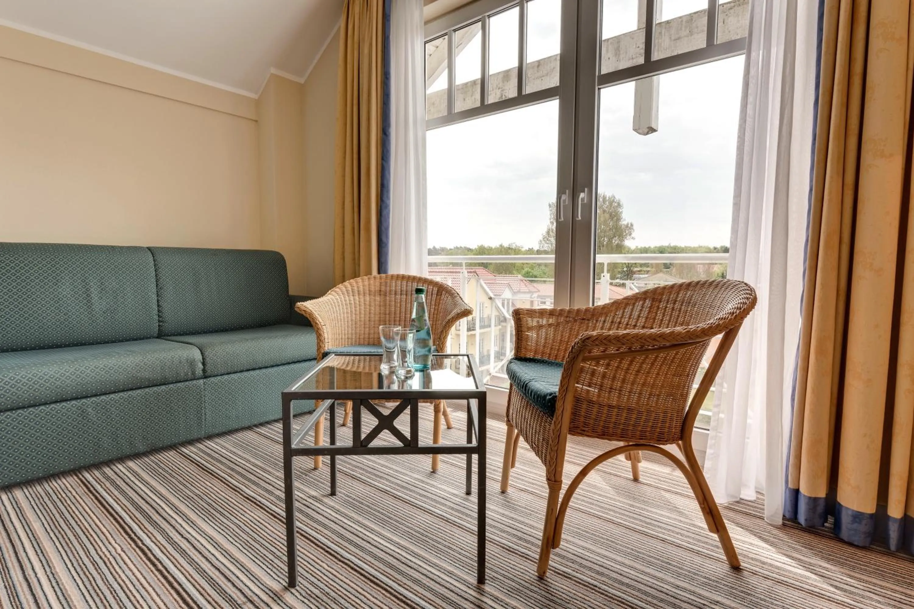 Living room in Hotel Aquamarin