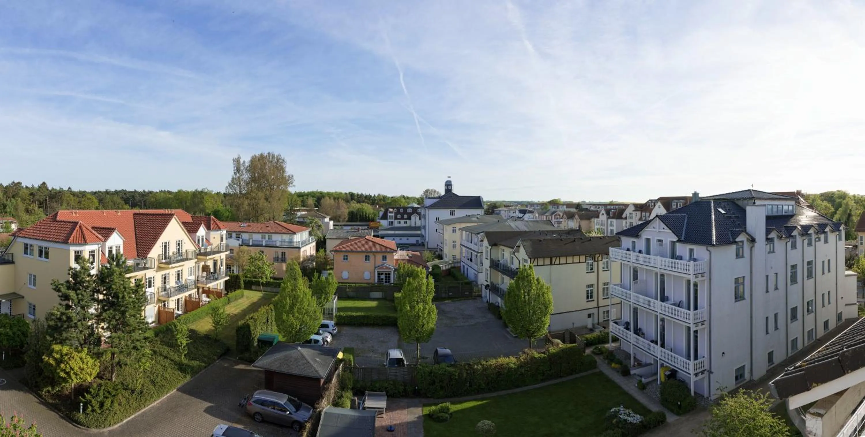 City view in Hotel Aquamarin