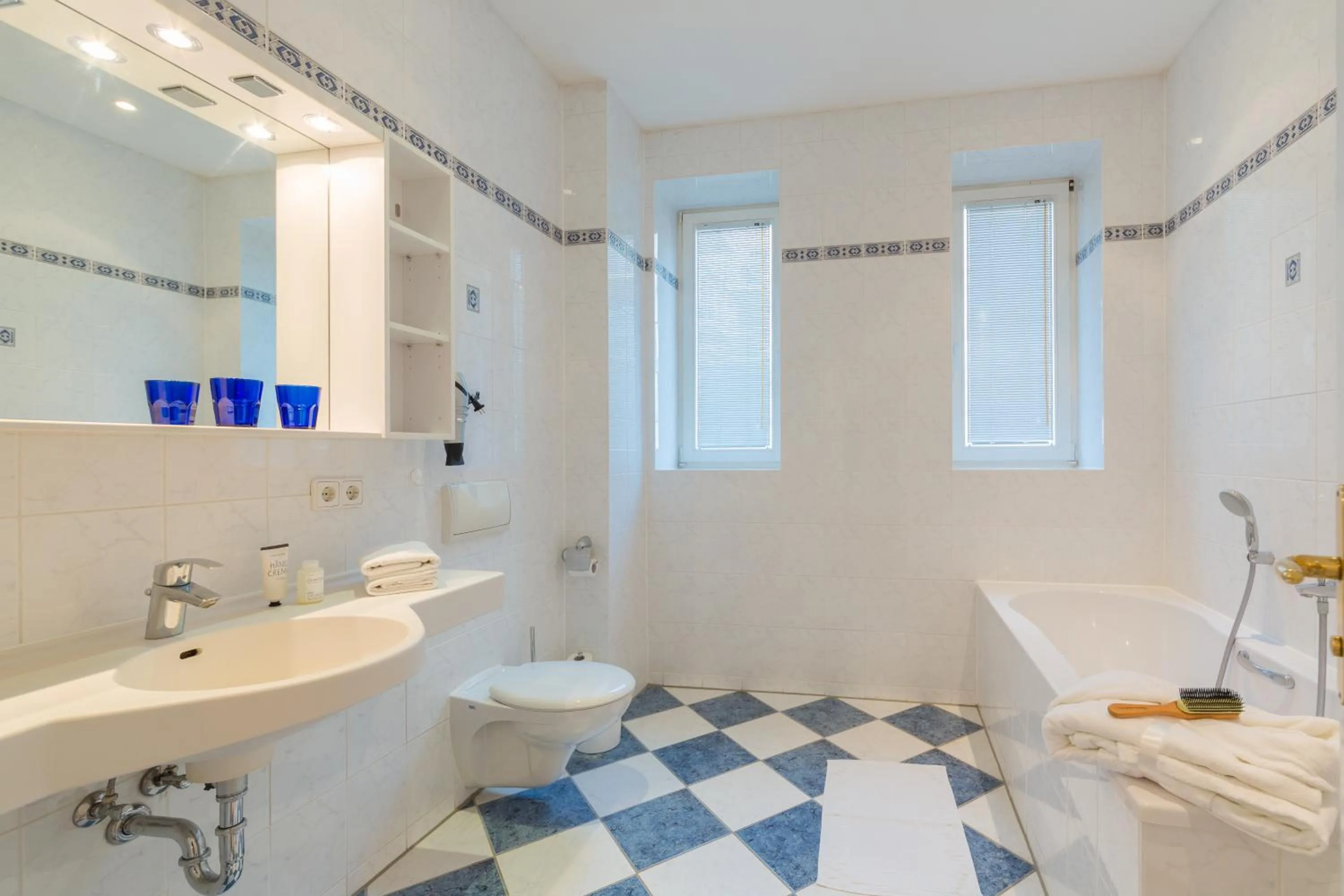 Bathroom in Hotel Aquamarin