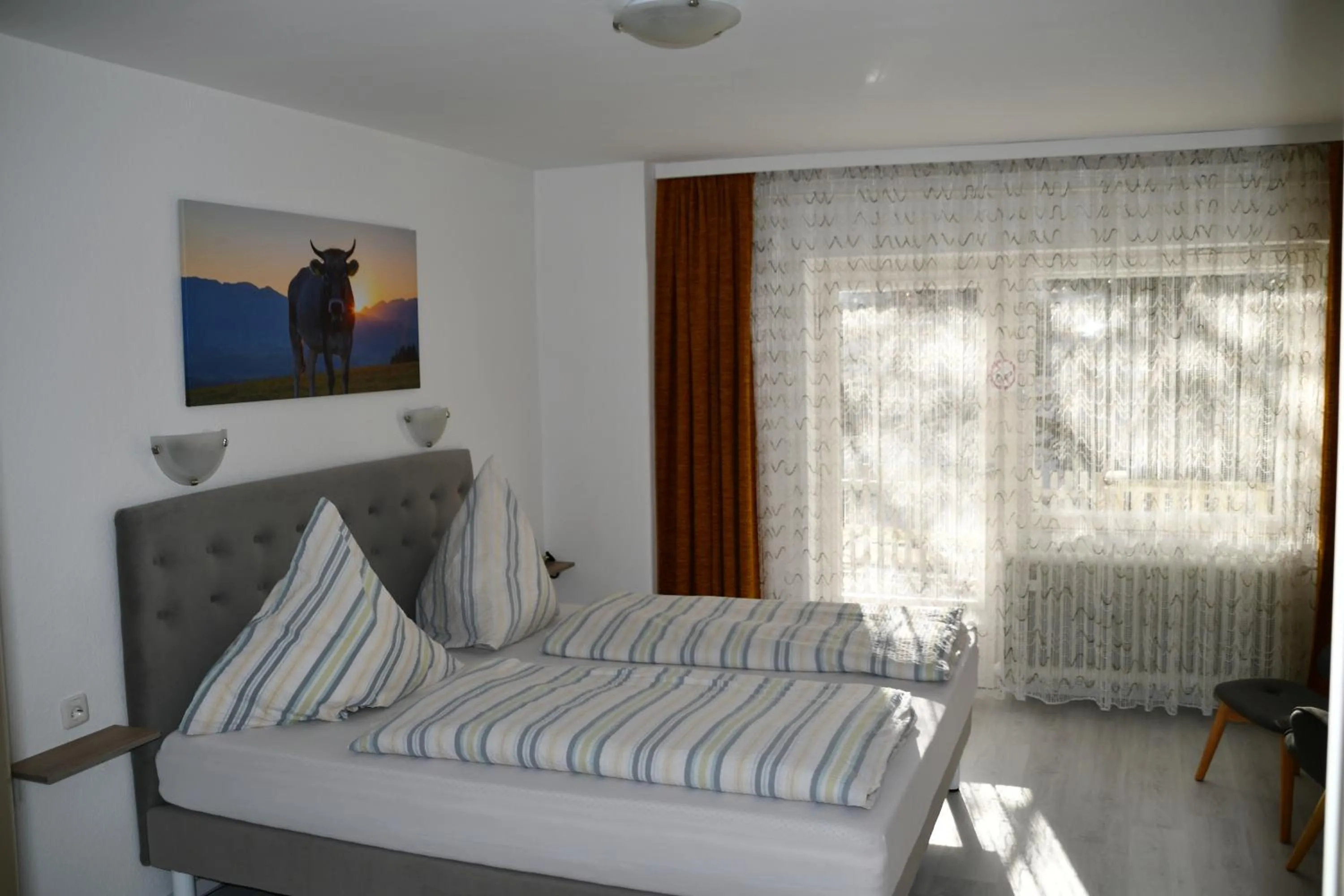 Photo of the whole room, Bed in Haus am Bach