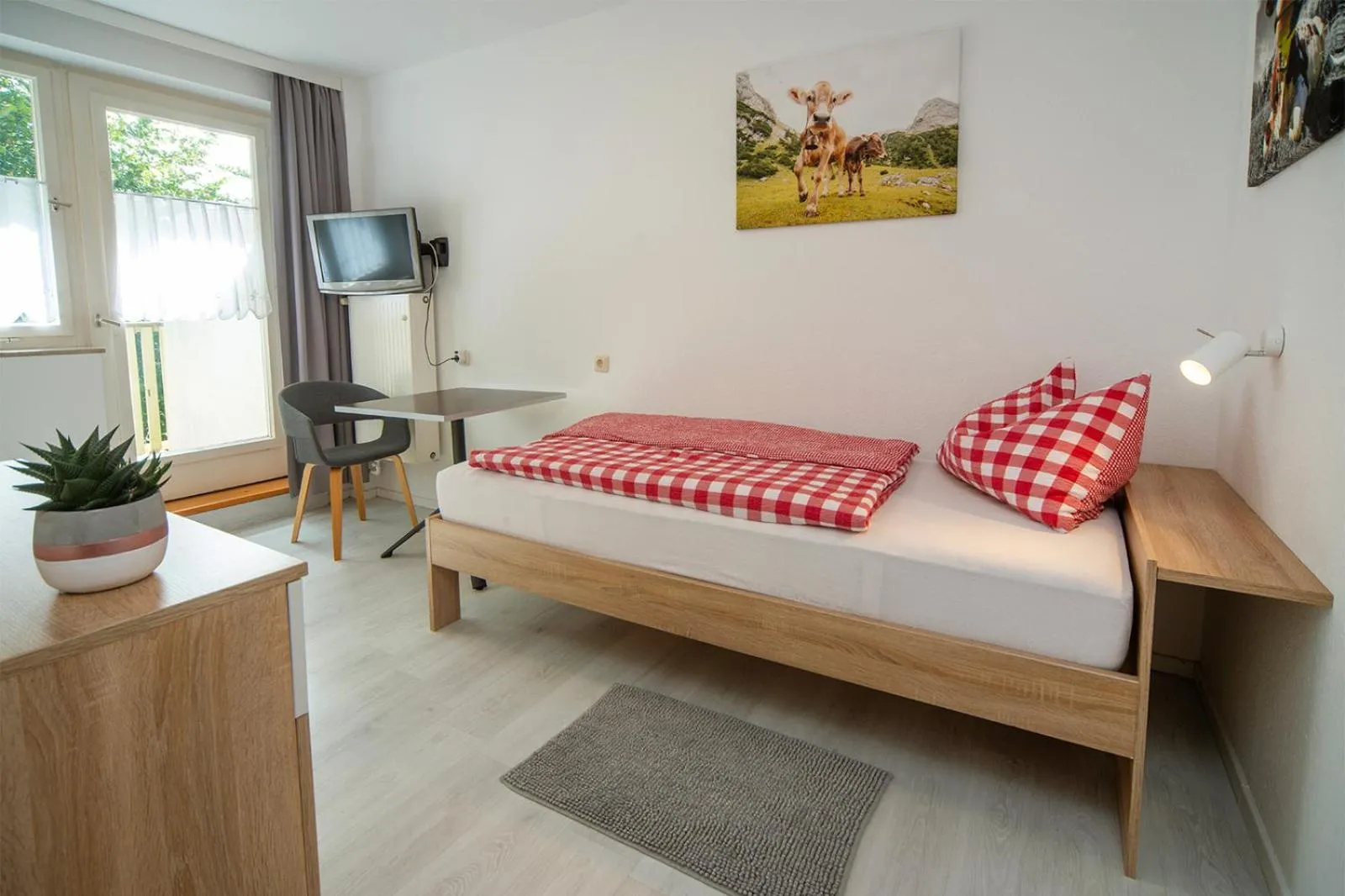 Bed in Haus am Bach