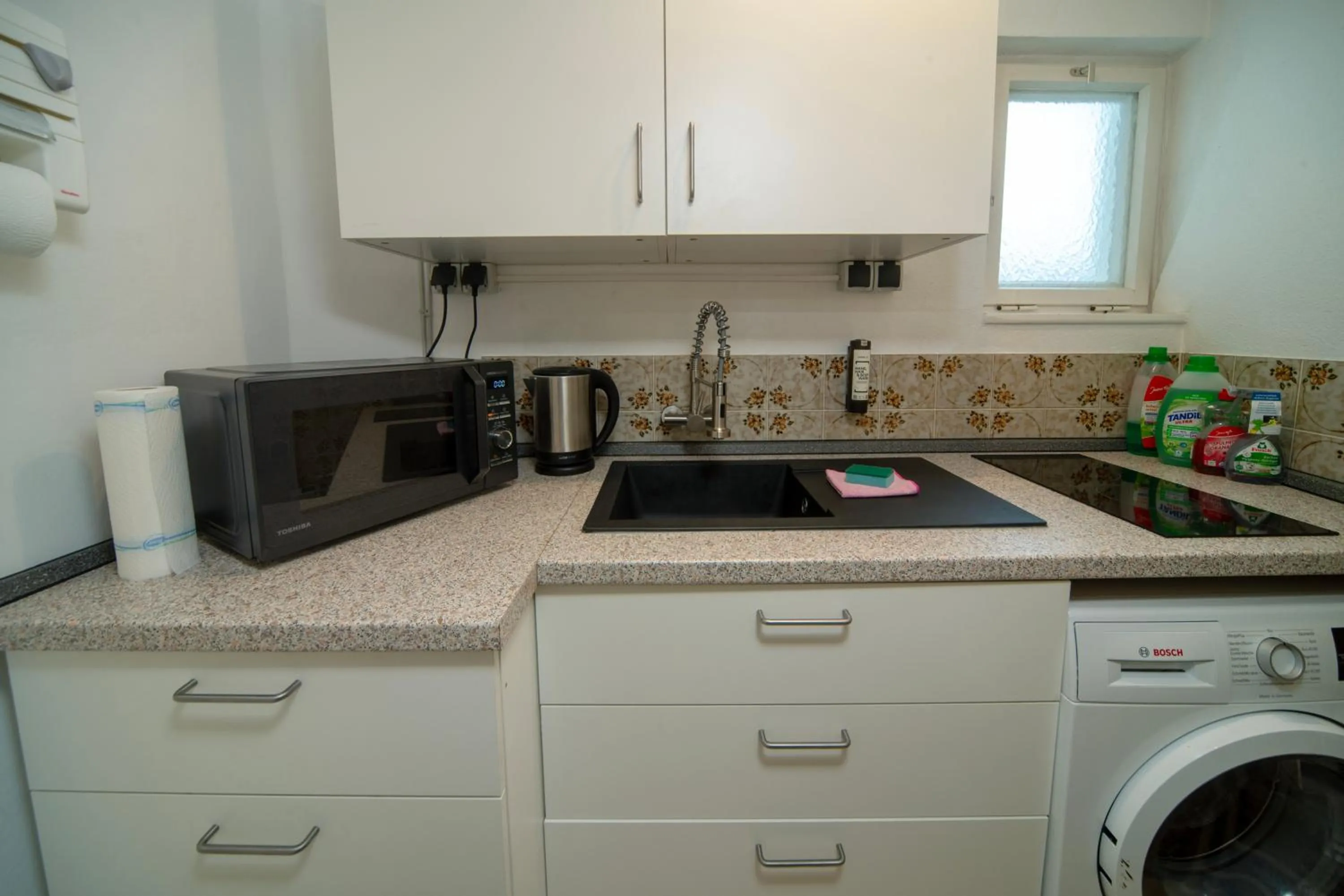 Communal kitchen in Haus am Bach