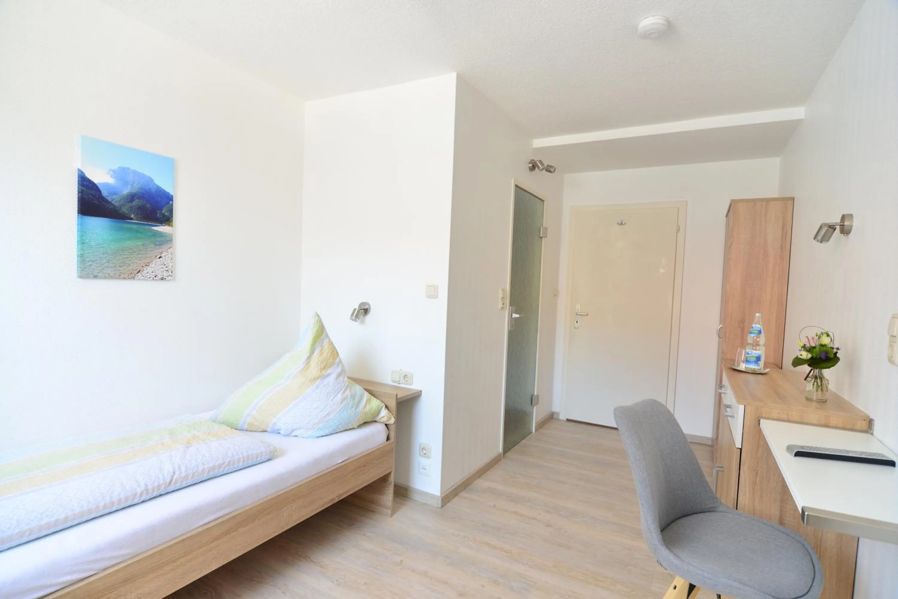Photo of the whole room, Bed in Haus am Bach