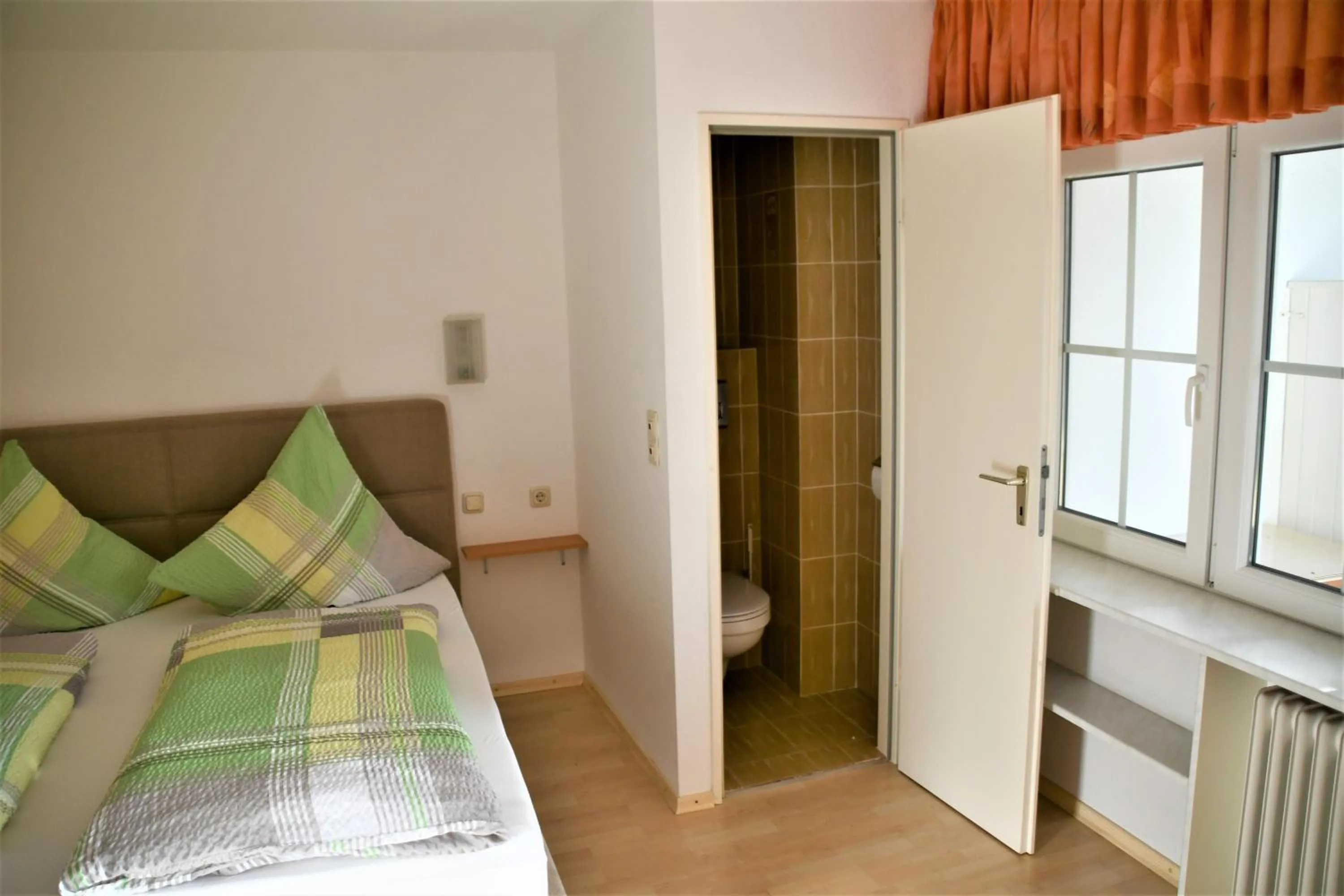 Bed in Haus am Bach