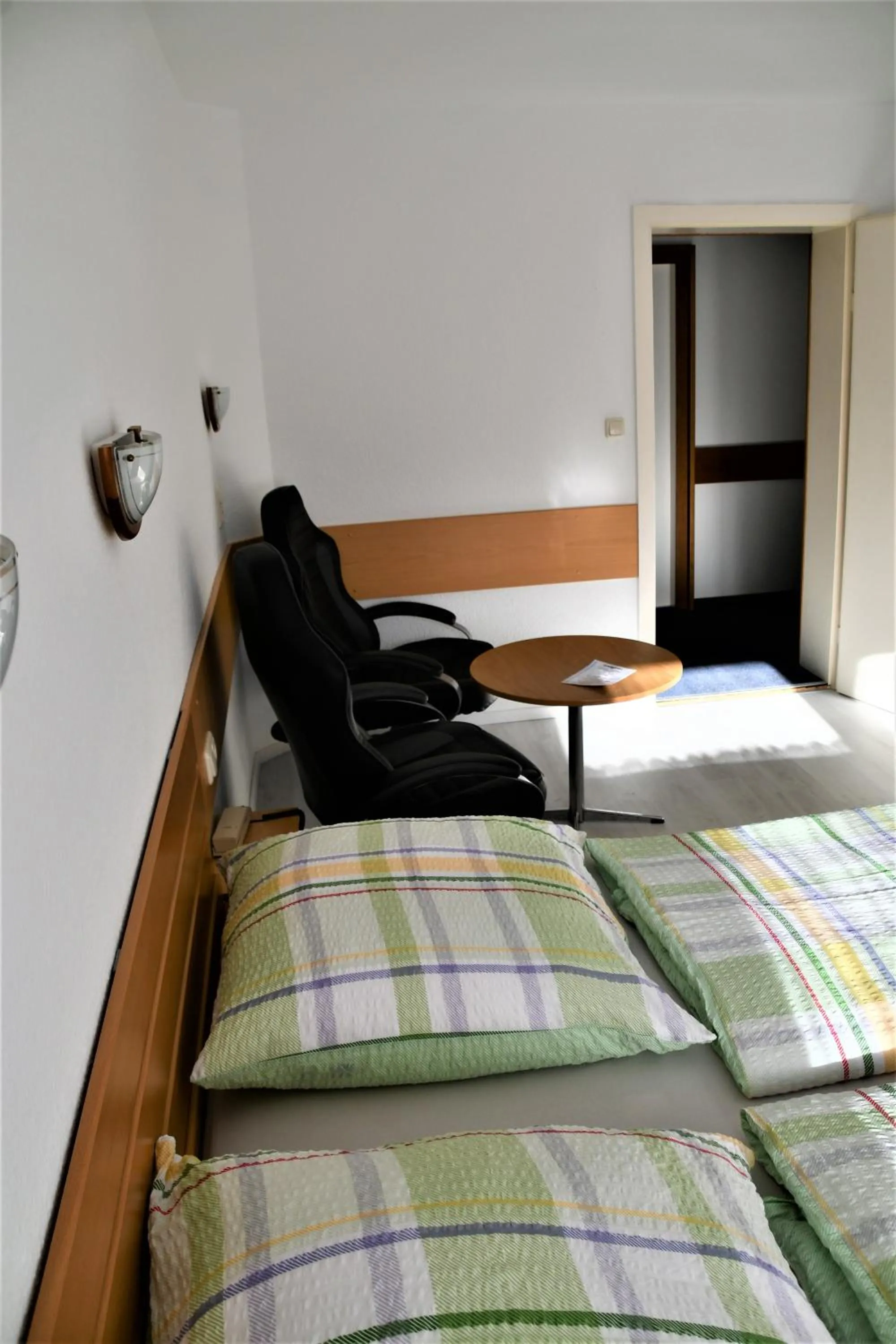 Seating area, Bed in Haus am Bach