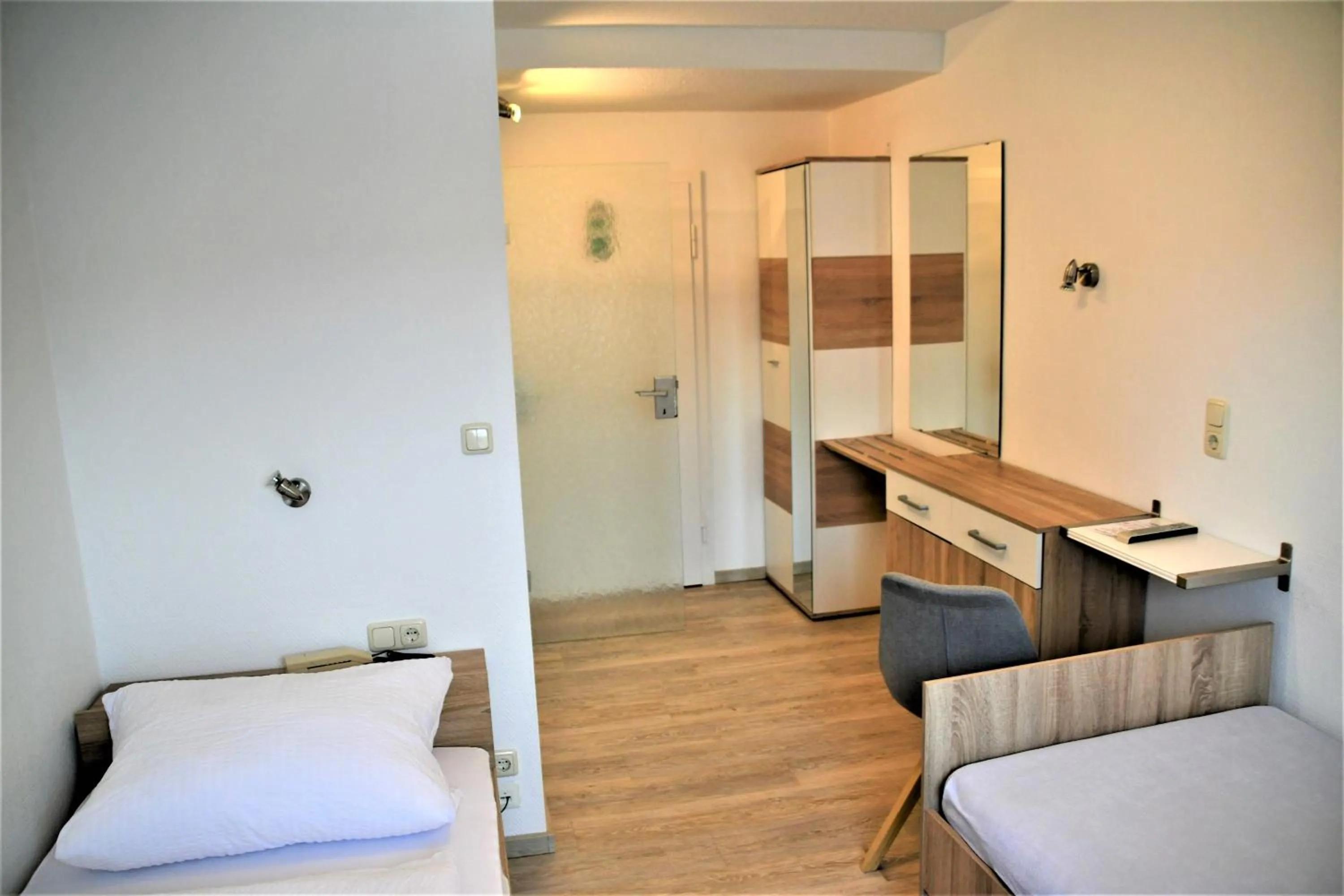 Photo of the whole room, Bed in Haus am Bach