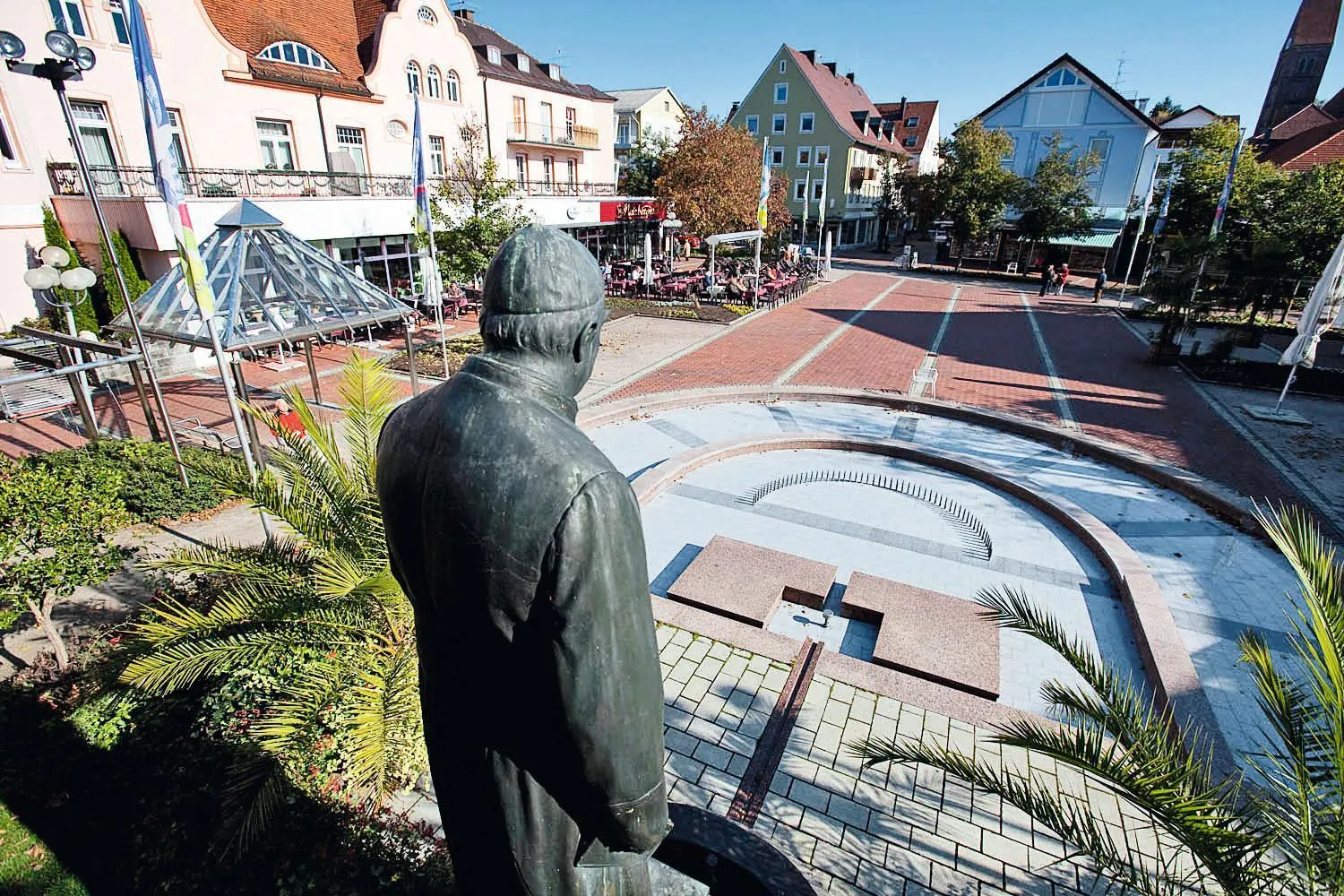 Nearby landmark in Haus am Bach