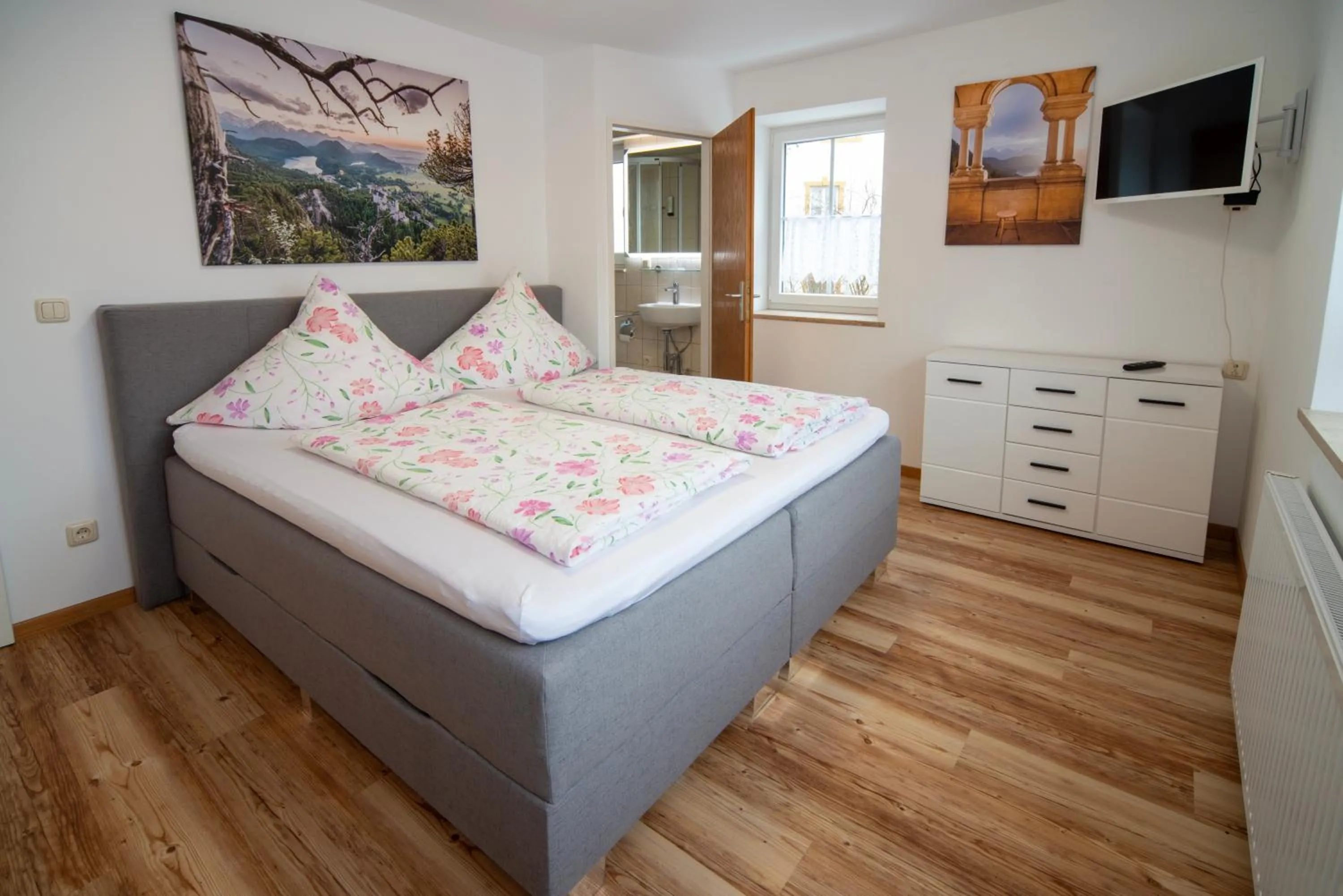 Bed in Haus am Bach